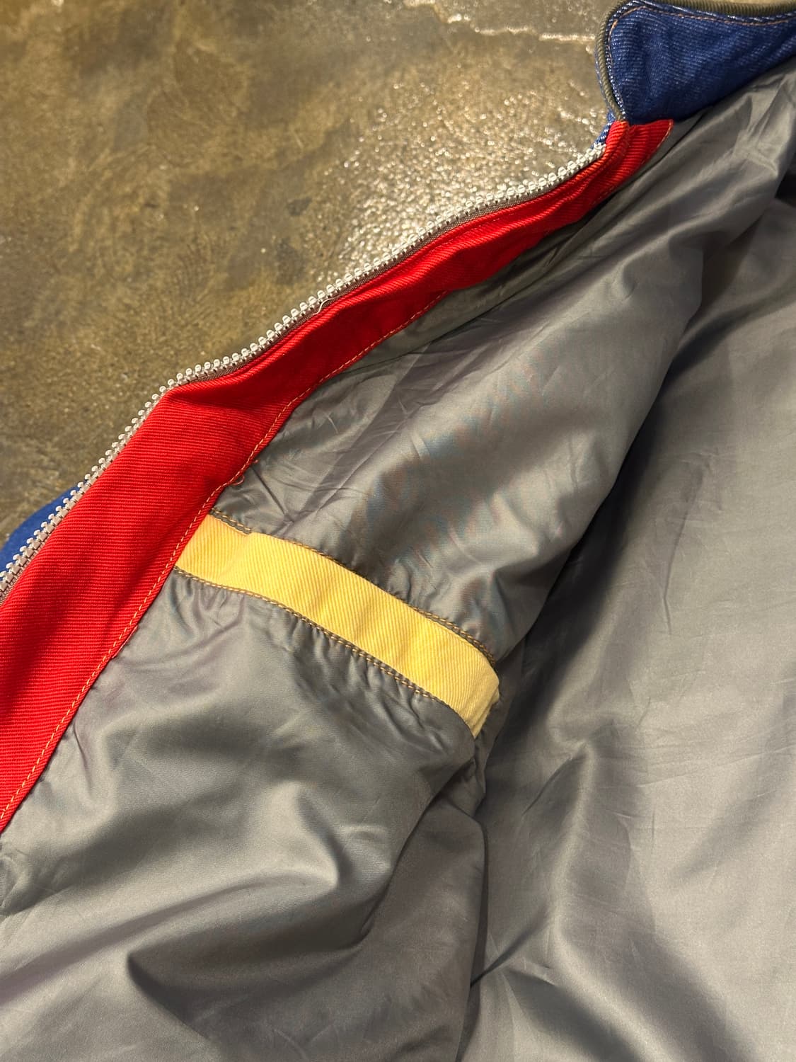 빈티지 레이싱 쉘/페놀 자켓 L 상품이미지7