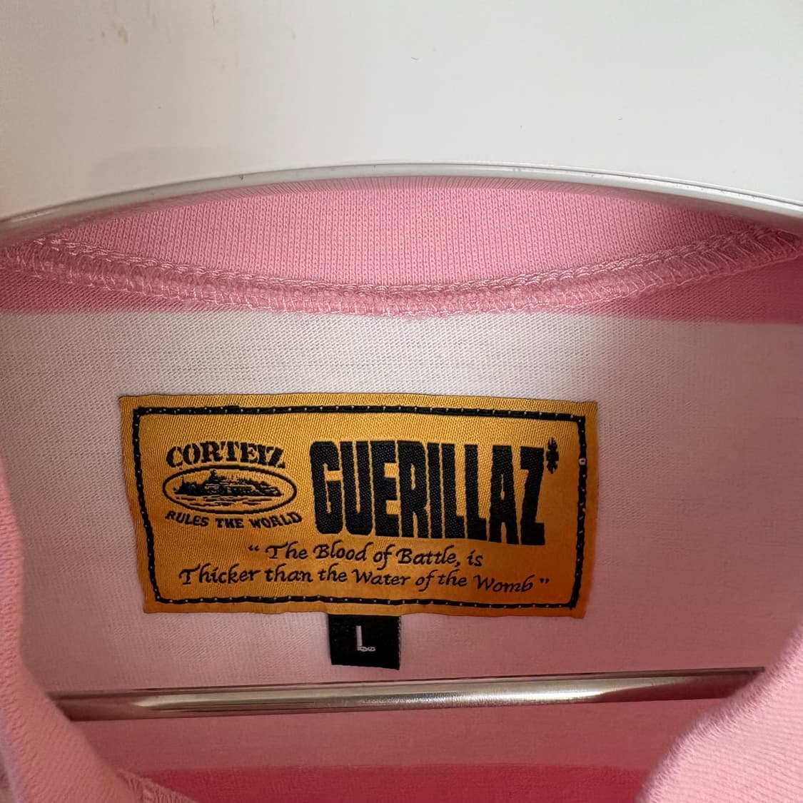 [L] 코르테이즈 티셔츠 핑크 corteiz 상품이미지4