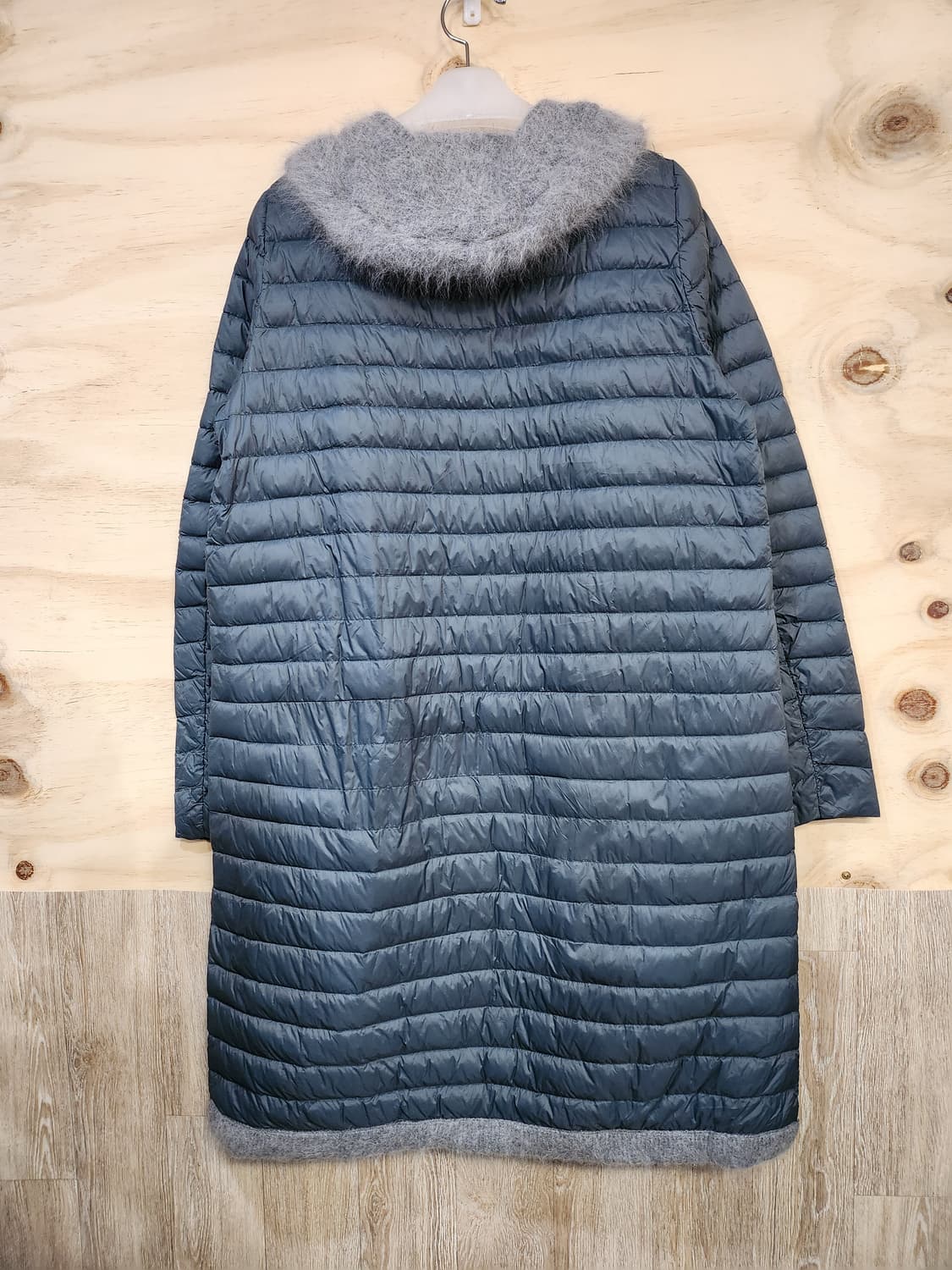 142) 앙고라 카라 구스다운 경량패딩 상품이미지2