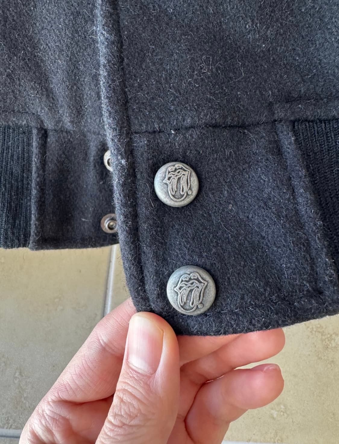 잭로즈 X 롤링스톤즈 베이스볼 자켓 상품이미지3