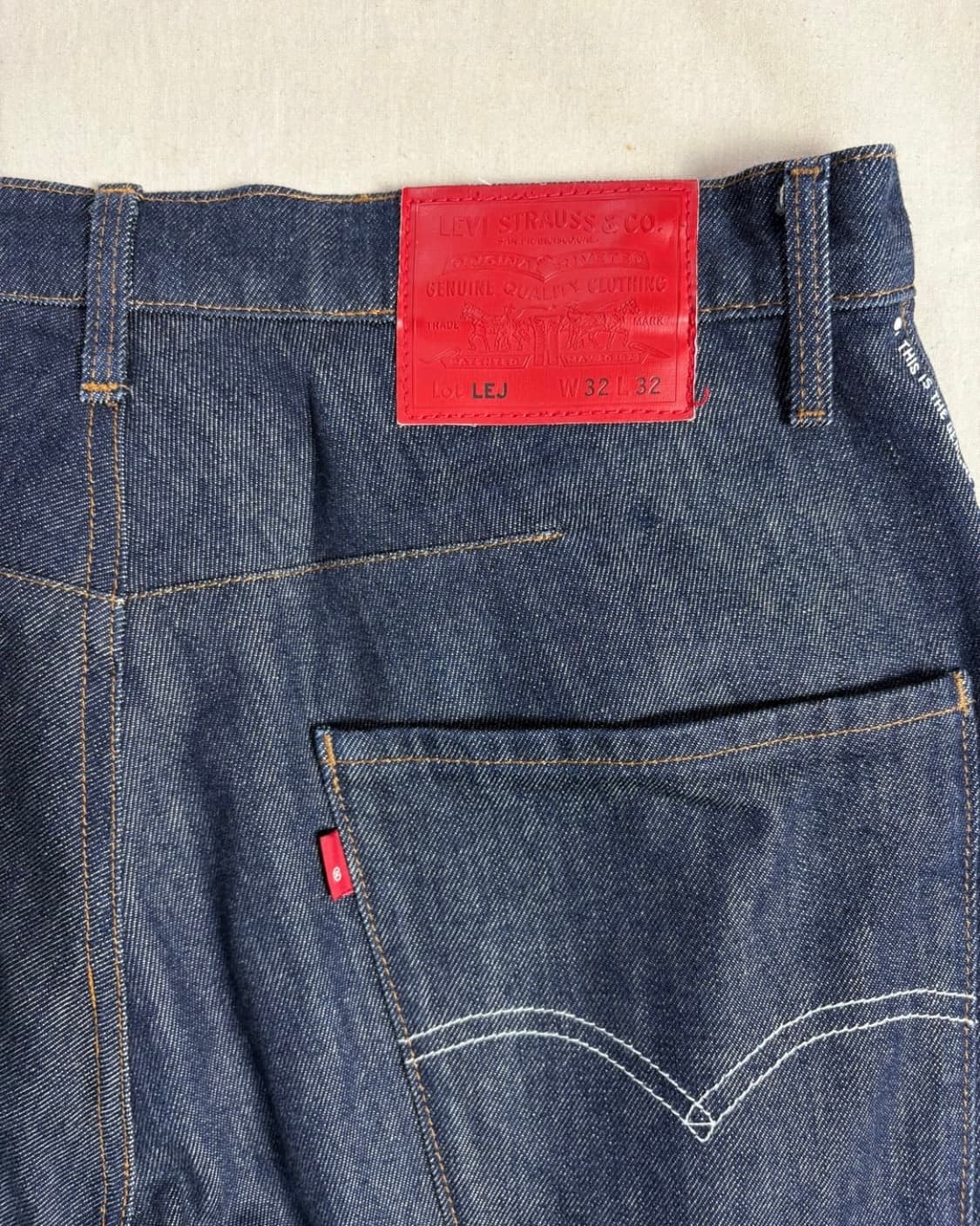리바이스 20주년 엔지니어드 데님 팬츠 32 상품이미지4