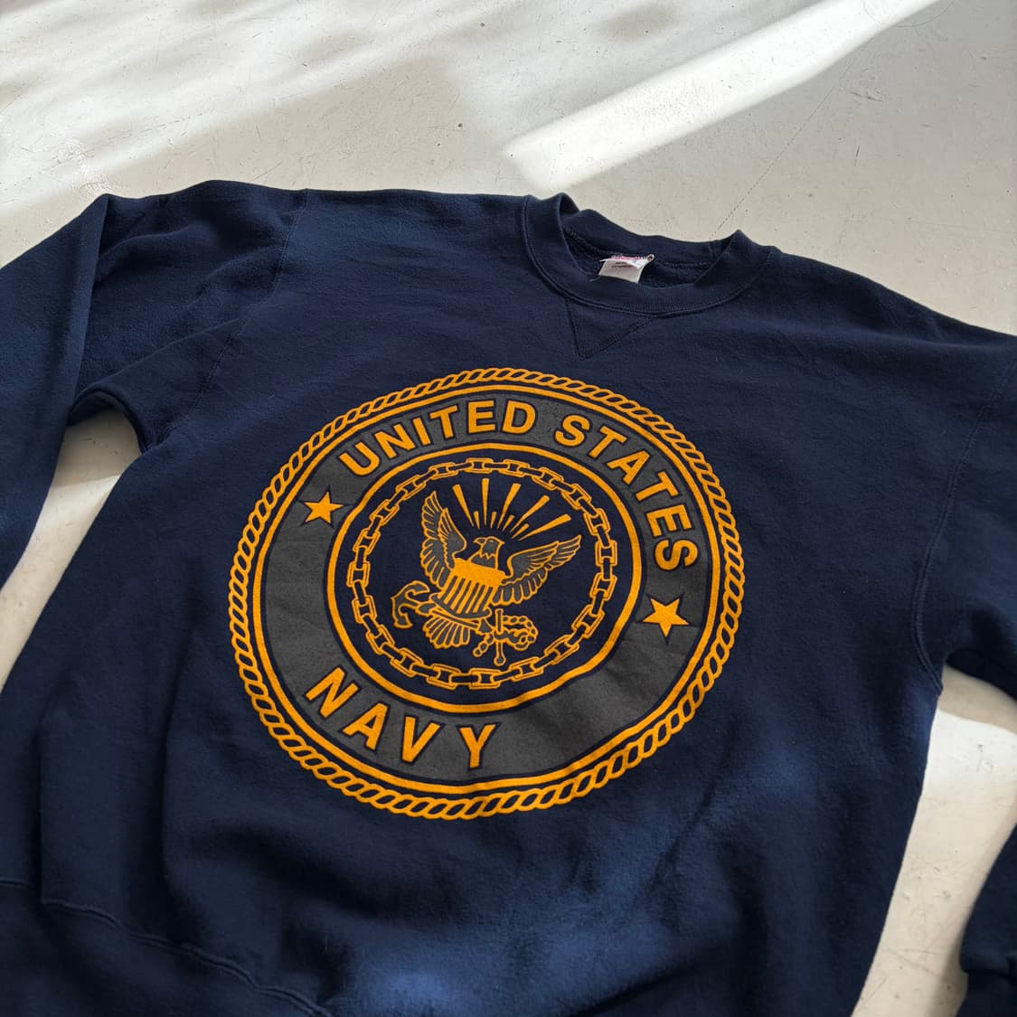 US NAVY USA OG 빈티지 스웻셔츠 M 상품이미지4