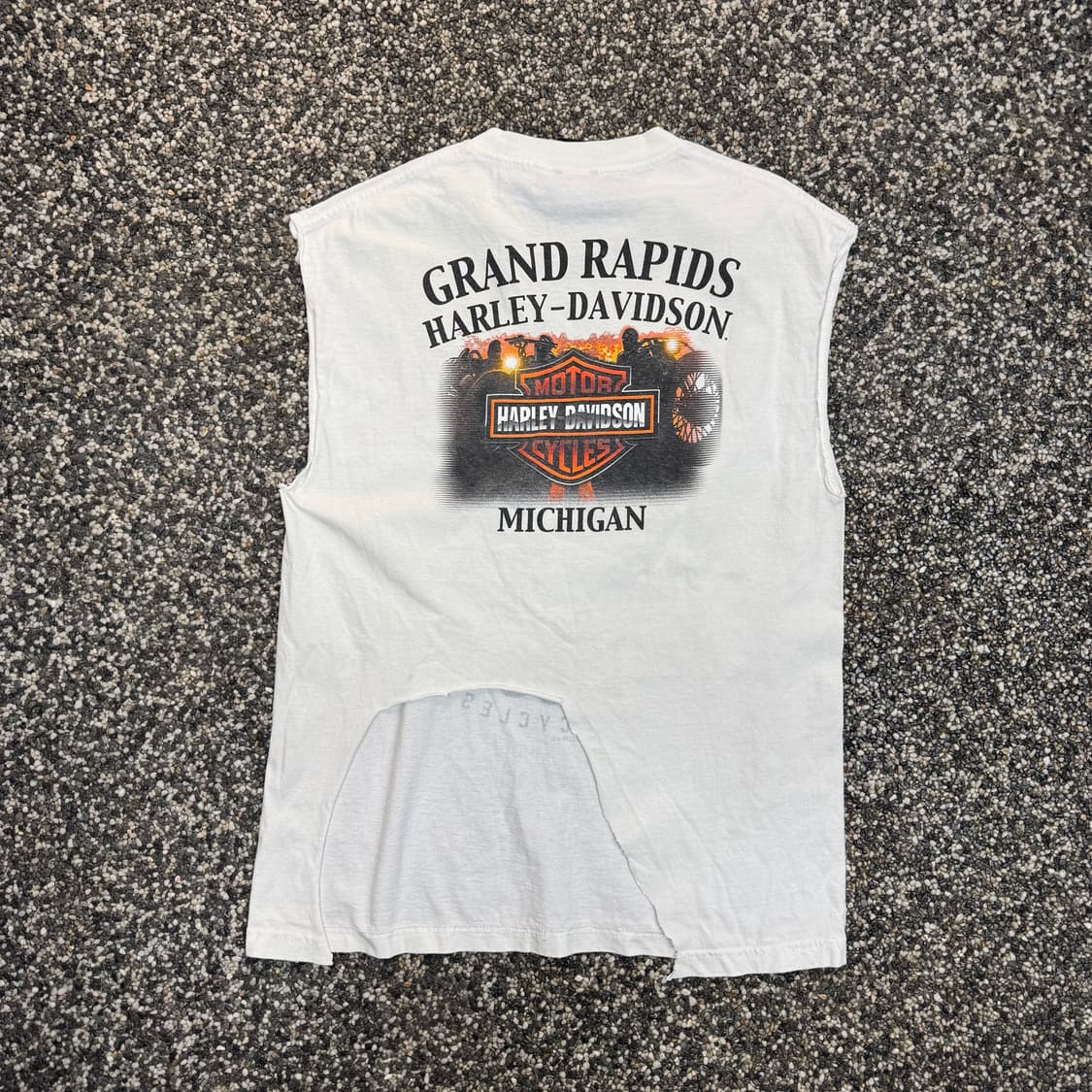 할리데이비슨 2016 컷포인트 슬리브리스 민소매 (L)  상품이미지4