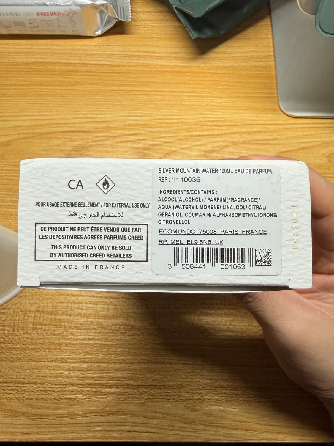 크리드 실버마운틴 100ml 상품이미지9