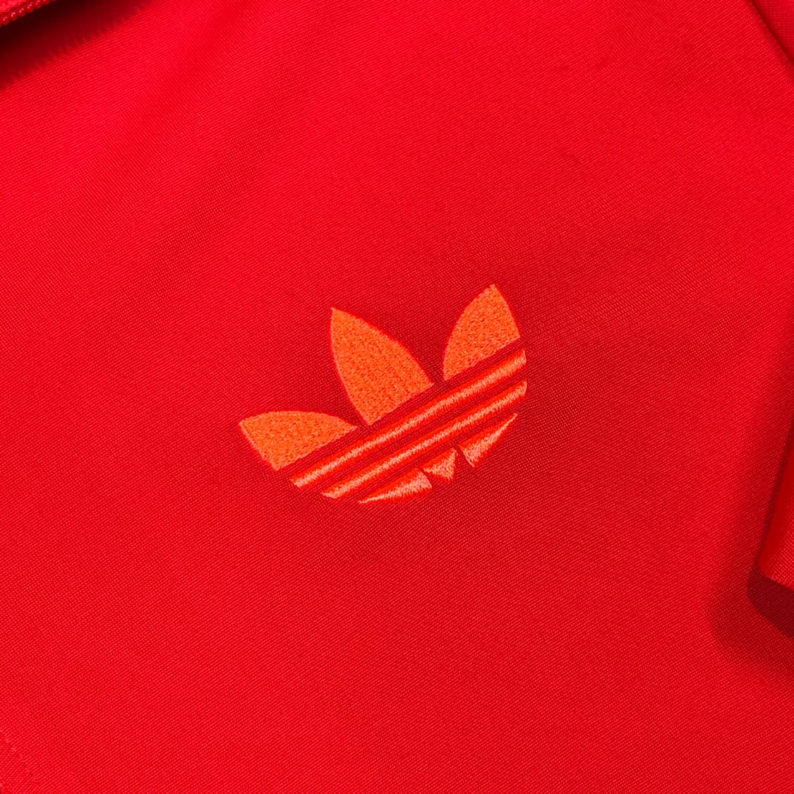 100) 아디다스 파이어버드 삼선 져지 트랙탑 집업 레드 A4 상품이미지4