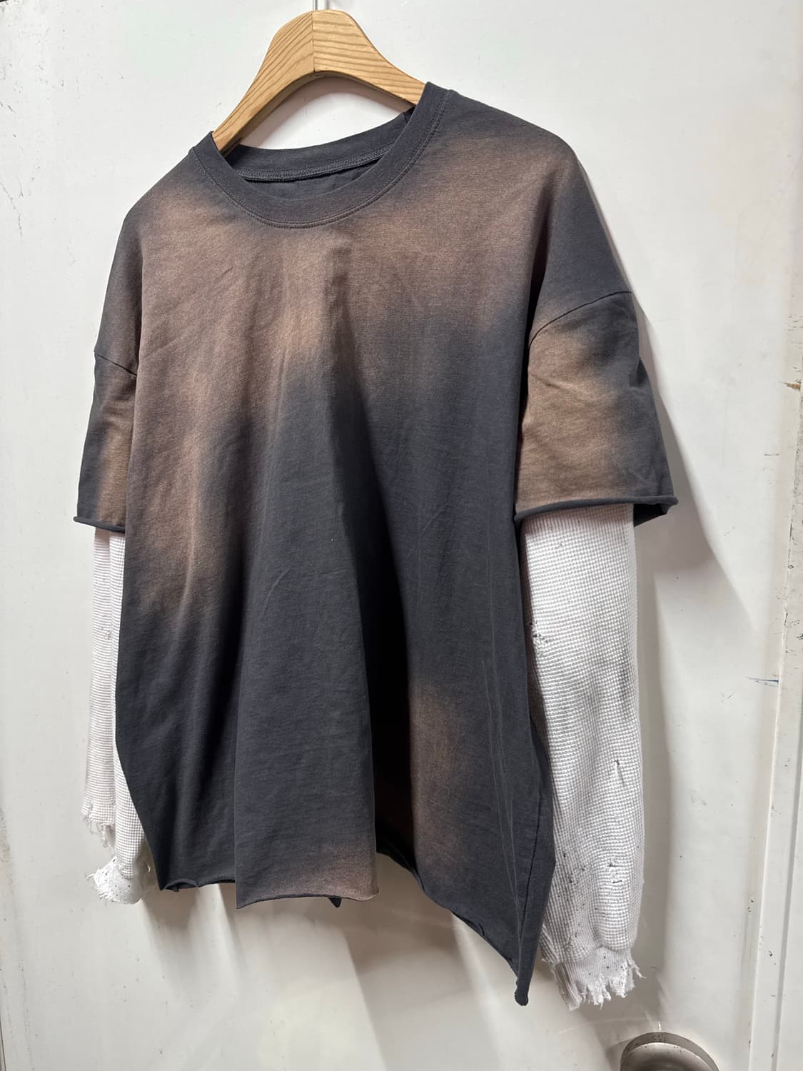 빈티지 레이어드 긴팔 상품이미지3