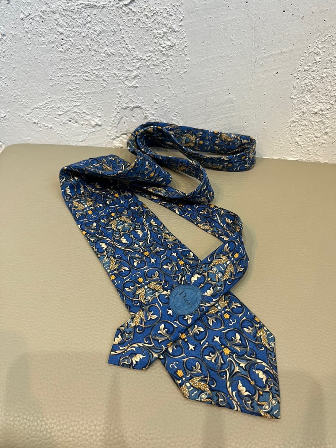 디올 실크 넥타이 Made in FRANCE 상품이미지2