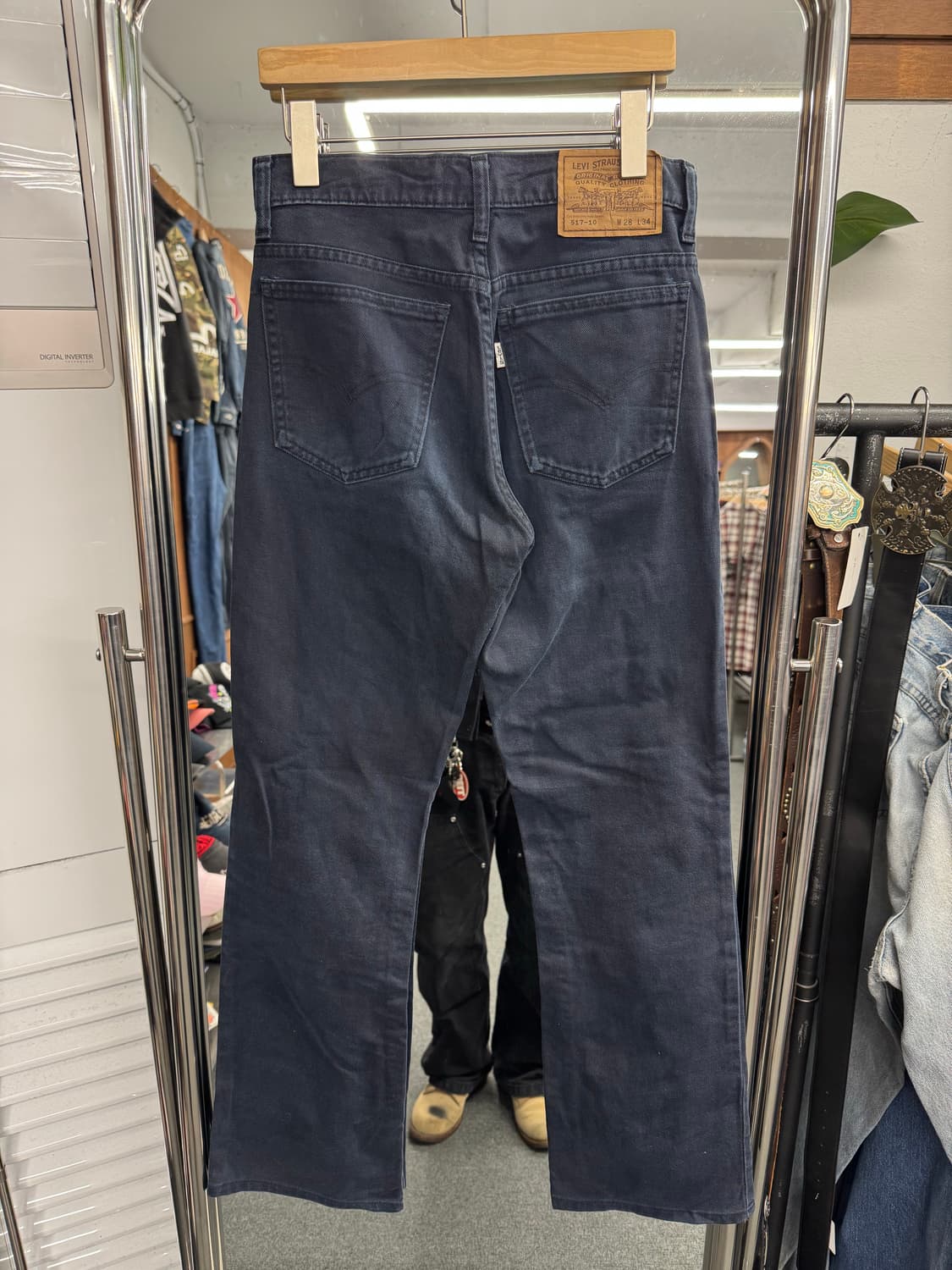 90’s 리바이스 빈티지 재팬라인 여성 517 부츠컷데님팬츠 상품이미지3