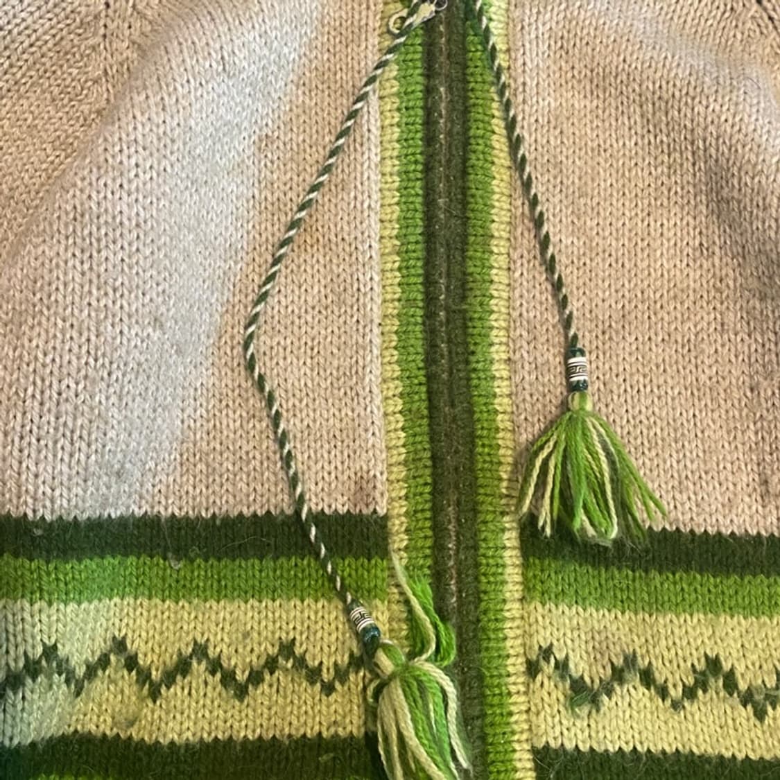 Vintage handmade 나트 가디건 상품이미지5