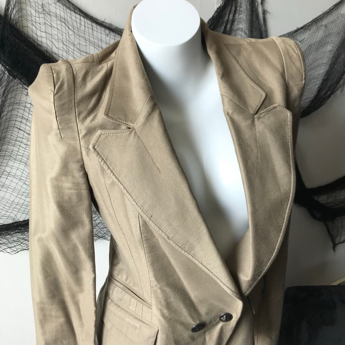 Basic cotton beige jacket  상품이미지2