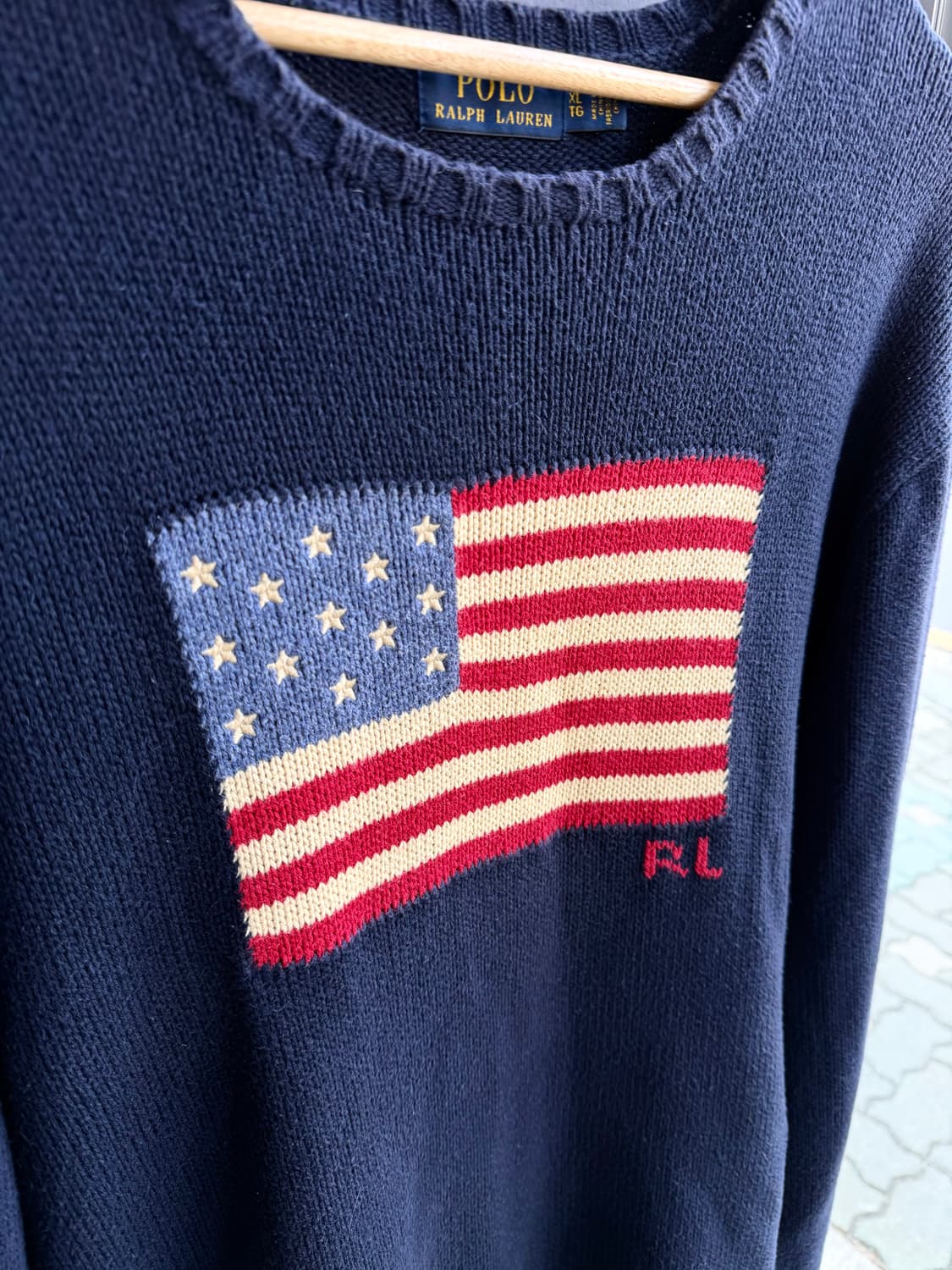 XL/ 폴로 랄프로렌 성조기 RL 스웨터 니트 상품이미지7