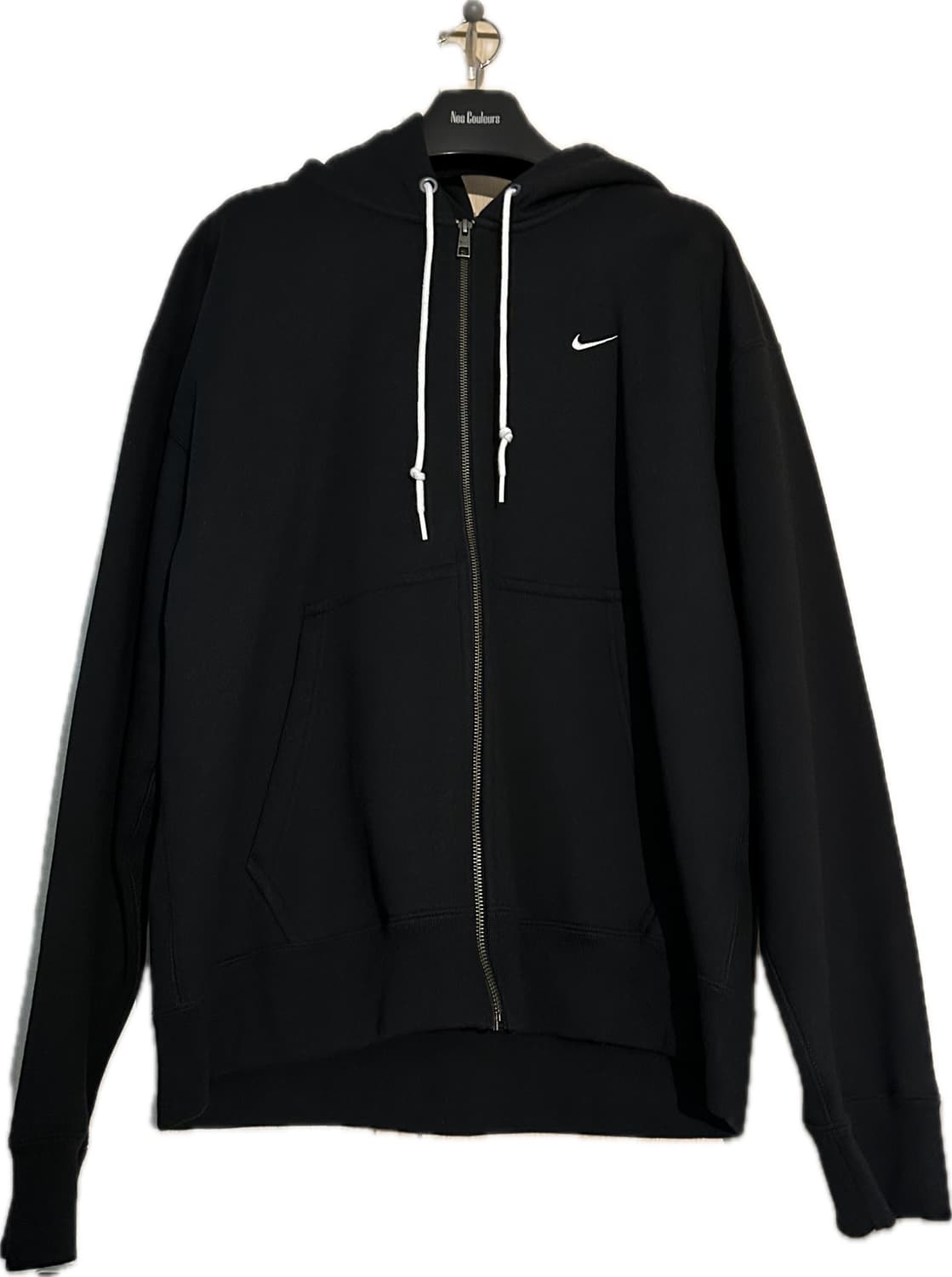 [XXL] 나이키 - NRG 솔로 스우시 풀 집업 후드 블랙 : 아시아 상품이미지2