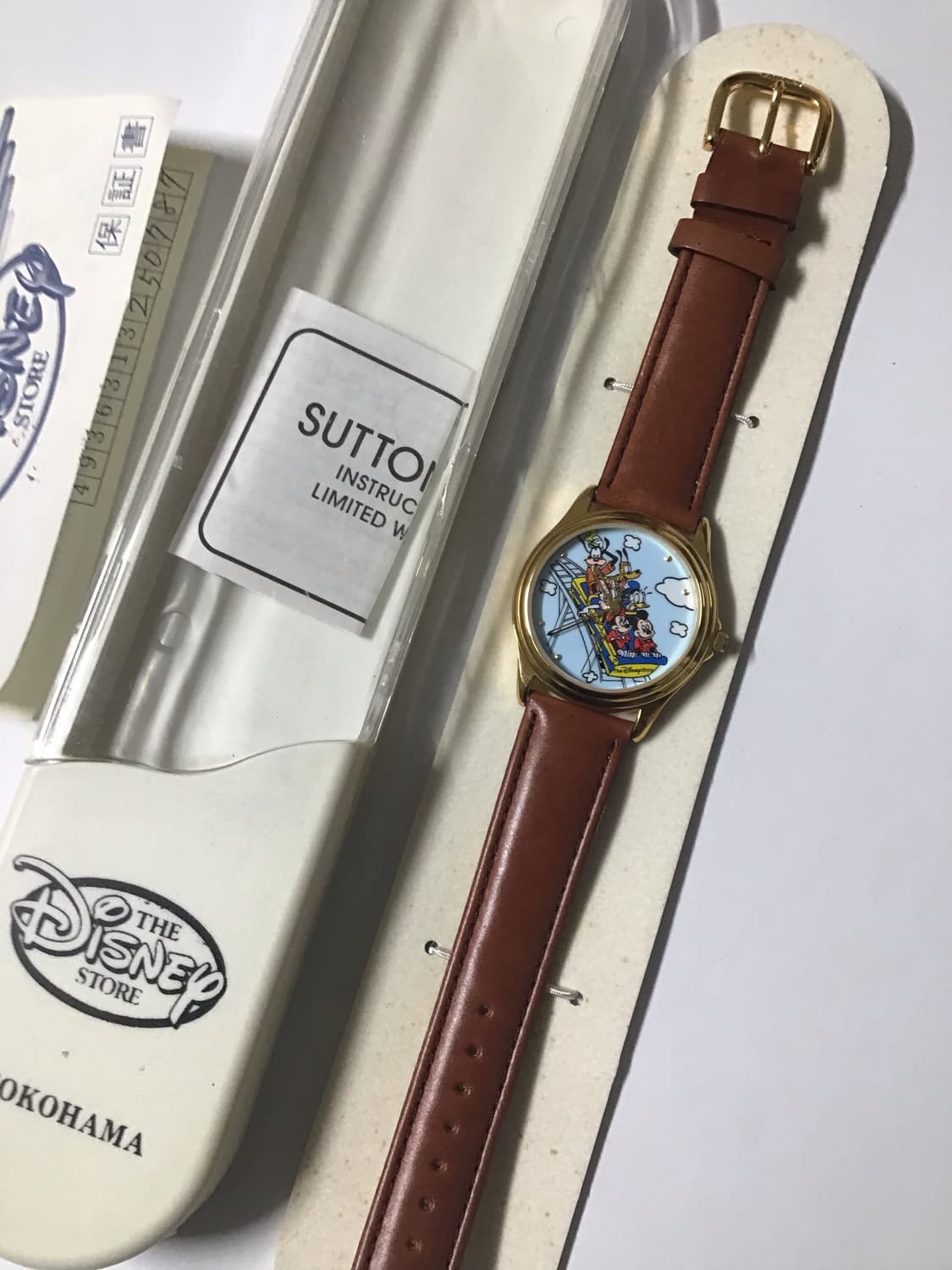 (빈티지)일본 홍콩 한정 디즈니 미키 & 프렌즈 손목시계 상품이미지2