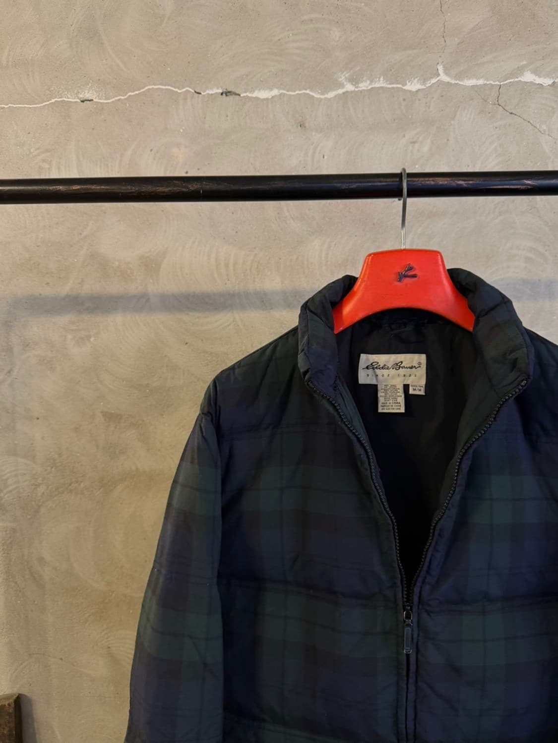 에디바우어 블랙와치 구스 패딩 다운 자켓 55~66 상품이미지2