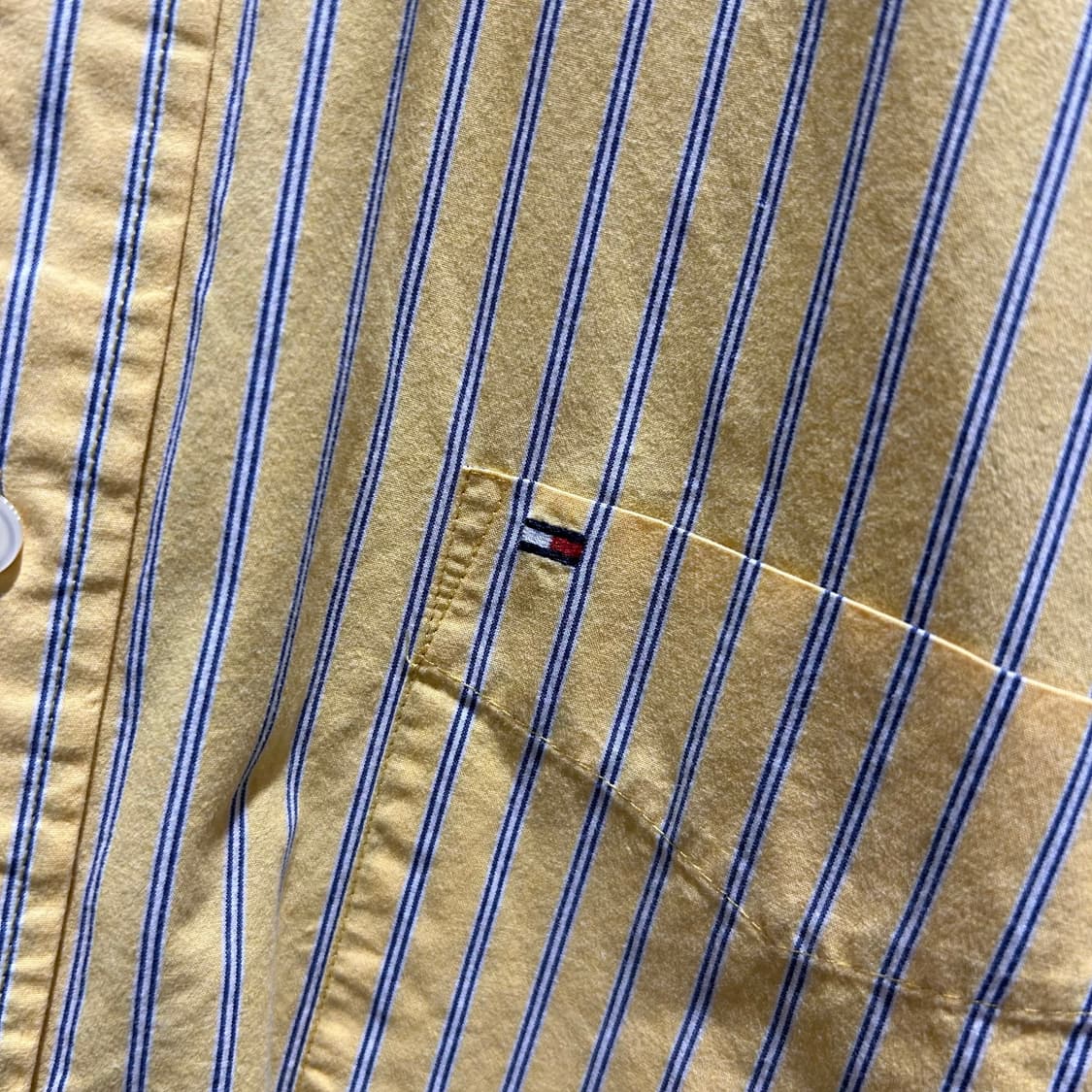 Tommy Hilfiger Logo Stripe Shirts 상품이미지5