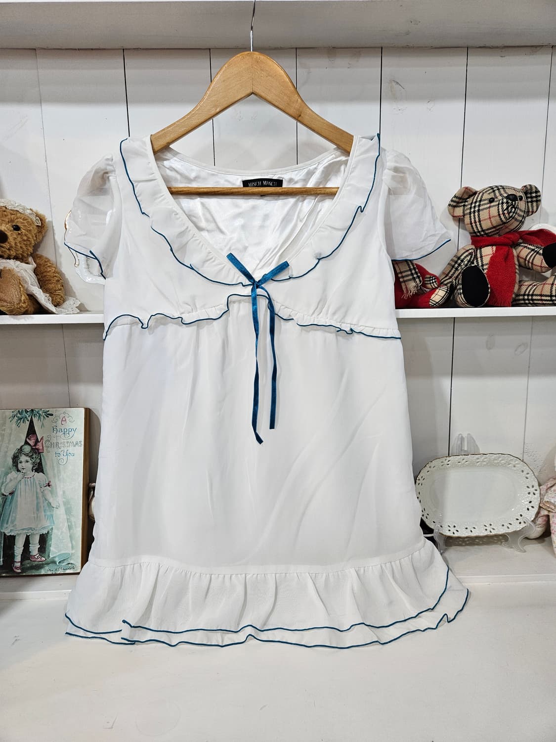 러블리 프릴 블라우스 상품이미지1