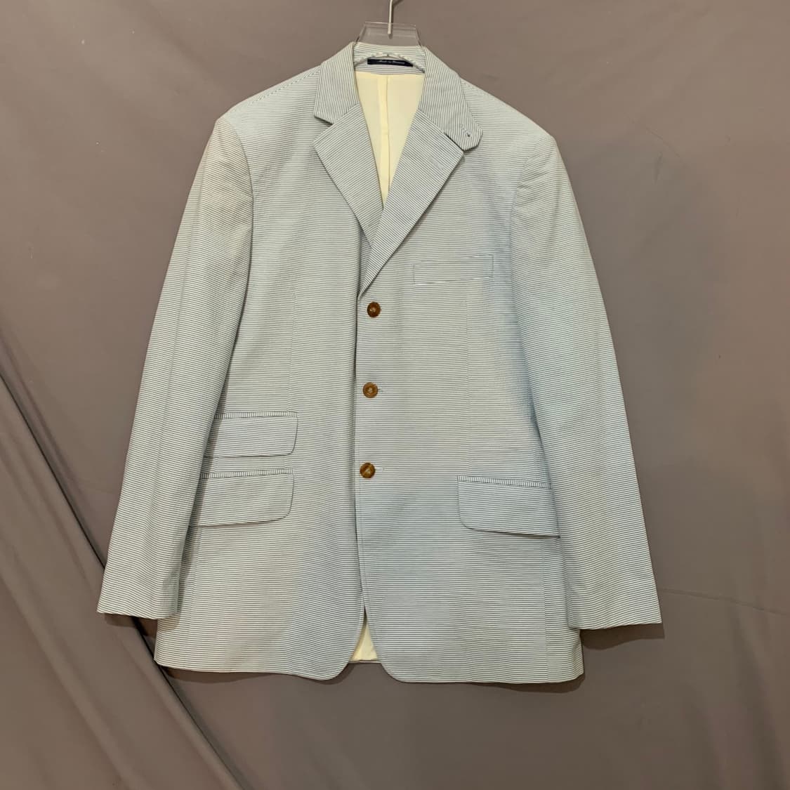 40R 타미힐피거 스트라이프 시어서커 블레이저 자켓 상품이미지1