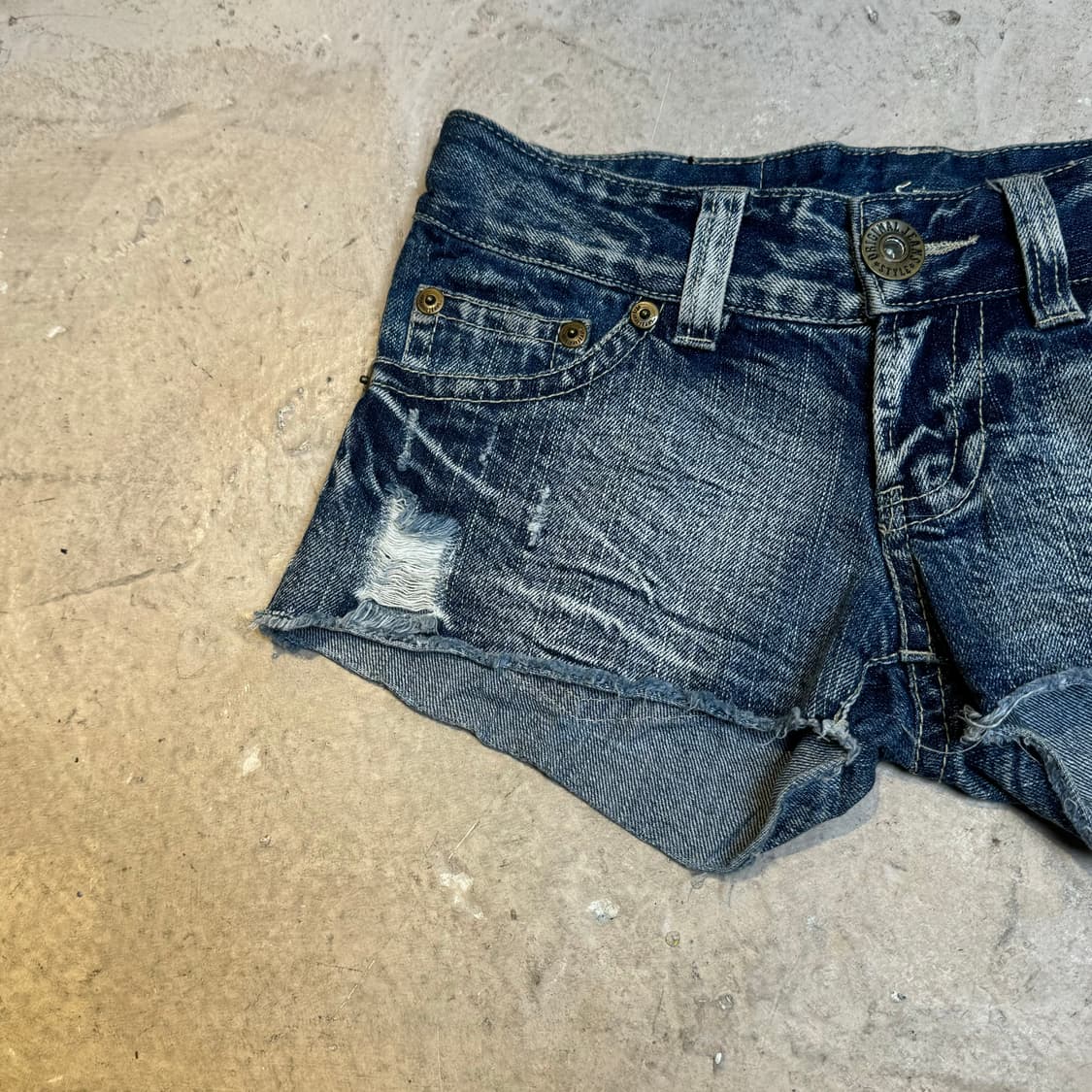 SKY BOMBER 데님 숏츠 상품이미지2