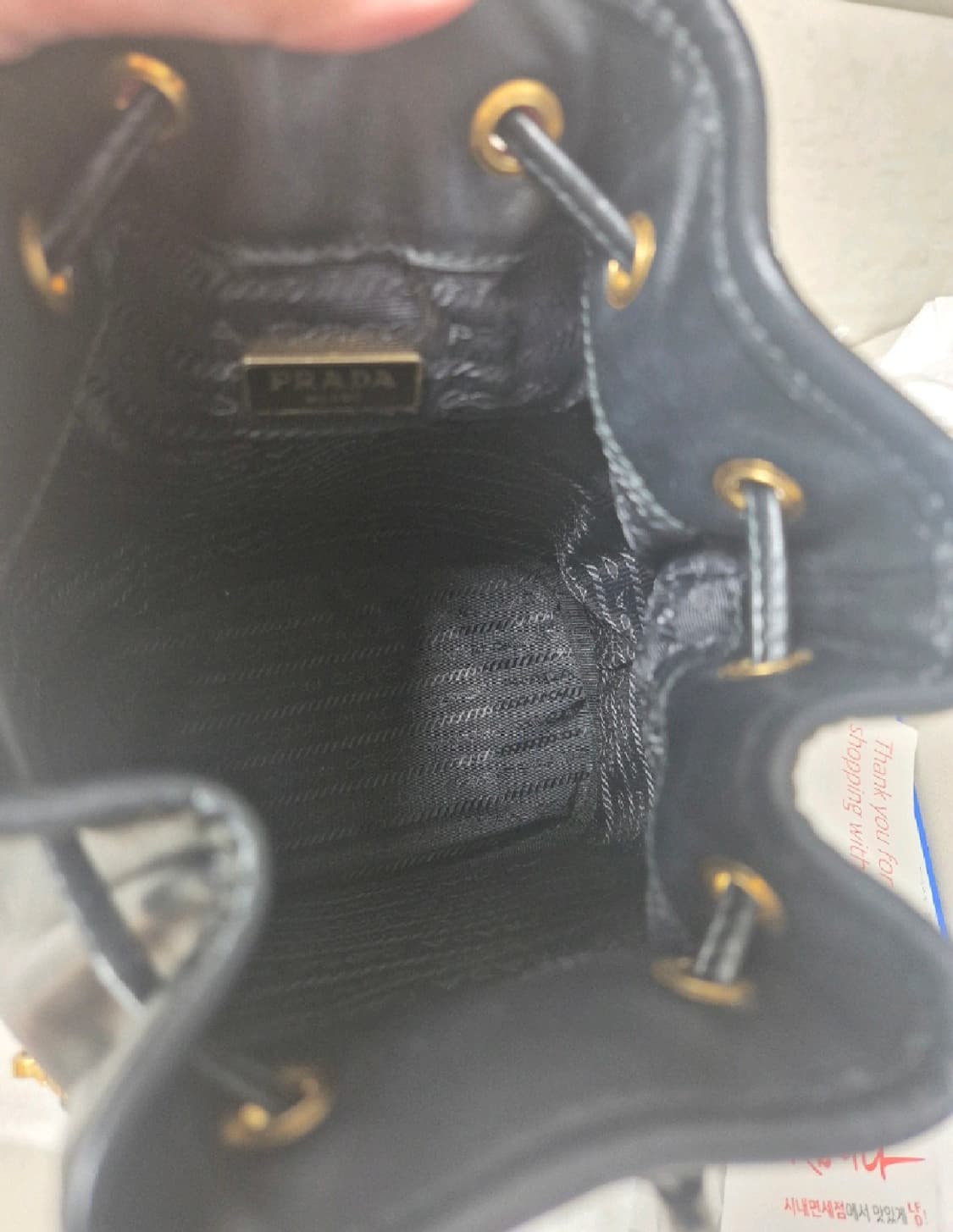 정품 프라다 버킷백 가방 깨끗 가죽 상품이미지7