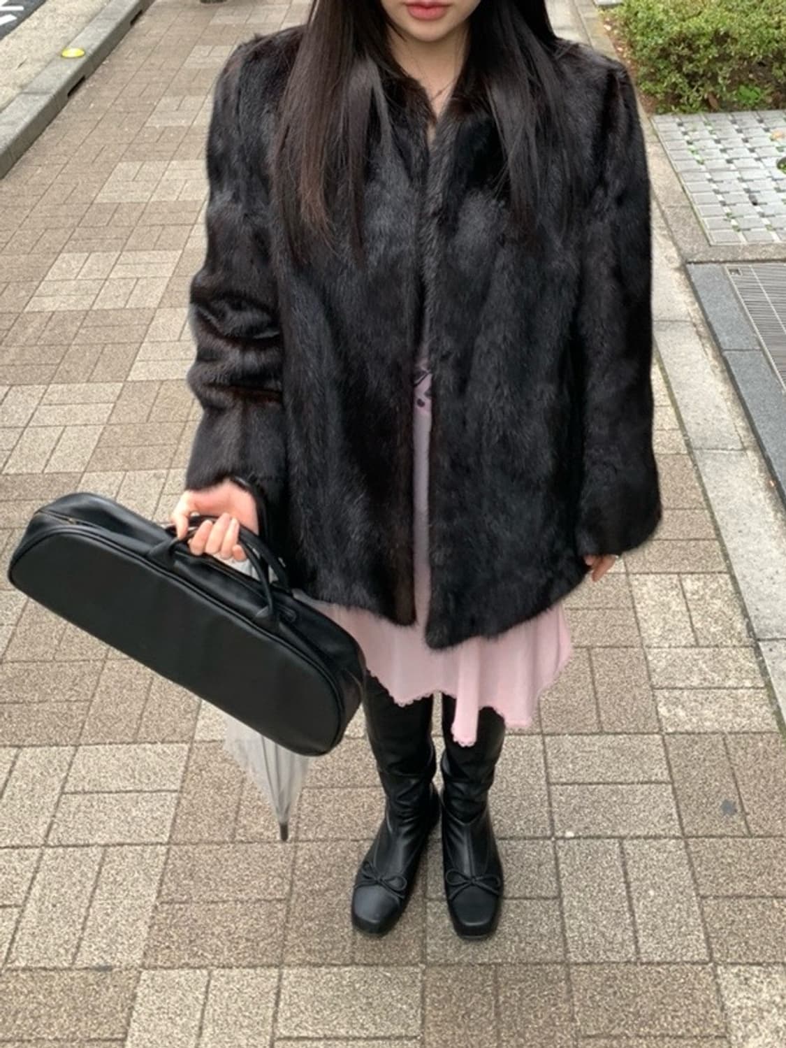 Black mink coat 상품이미지1