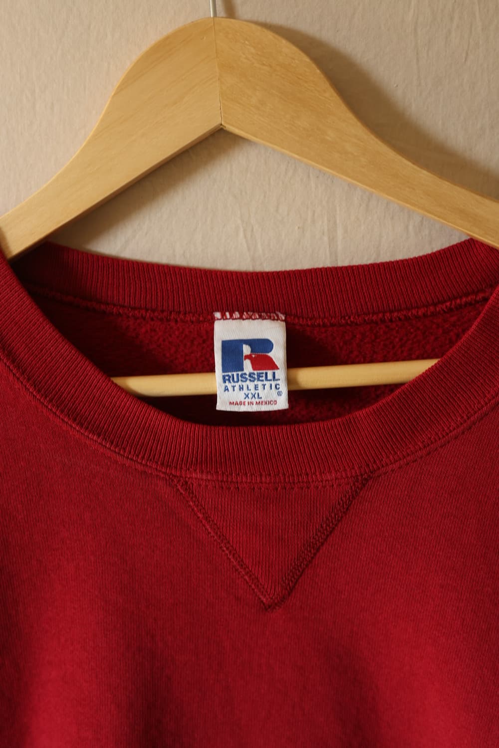 러셀 90s 맨투맨 스웻셔츠 레드XXL 상품이미지2
