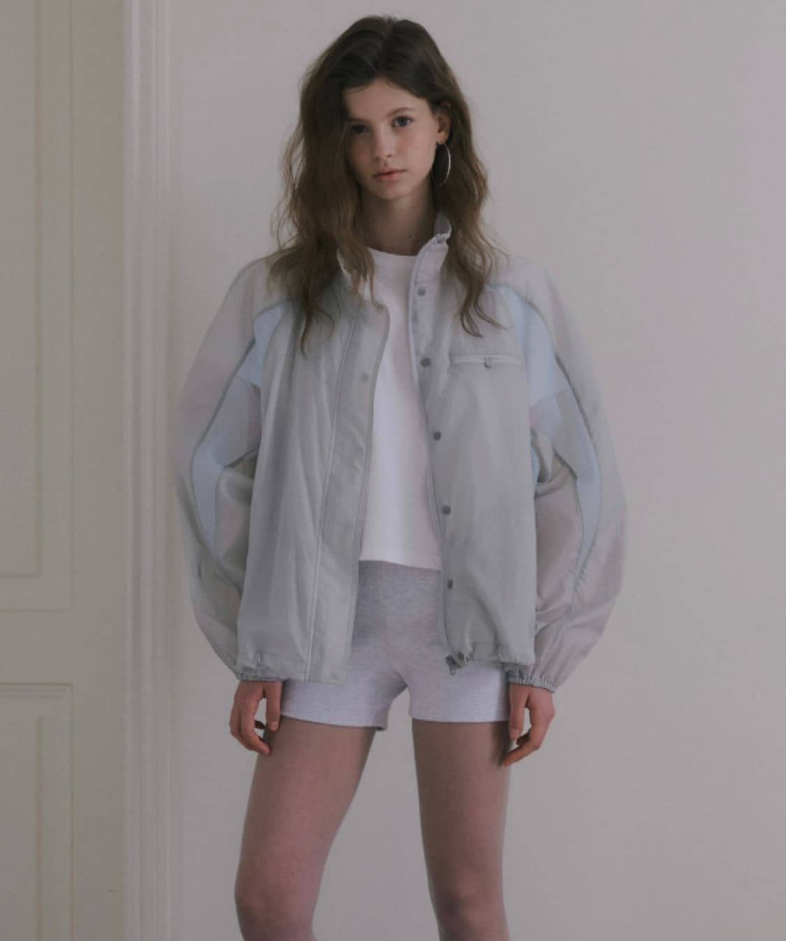 오버듀플레어 나일론 블루종 블루 상품이미지1