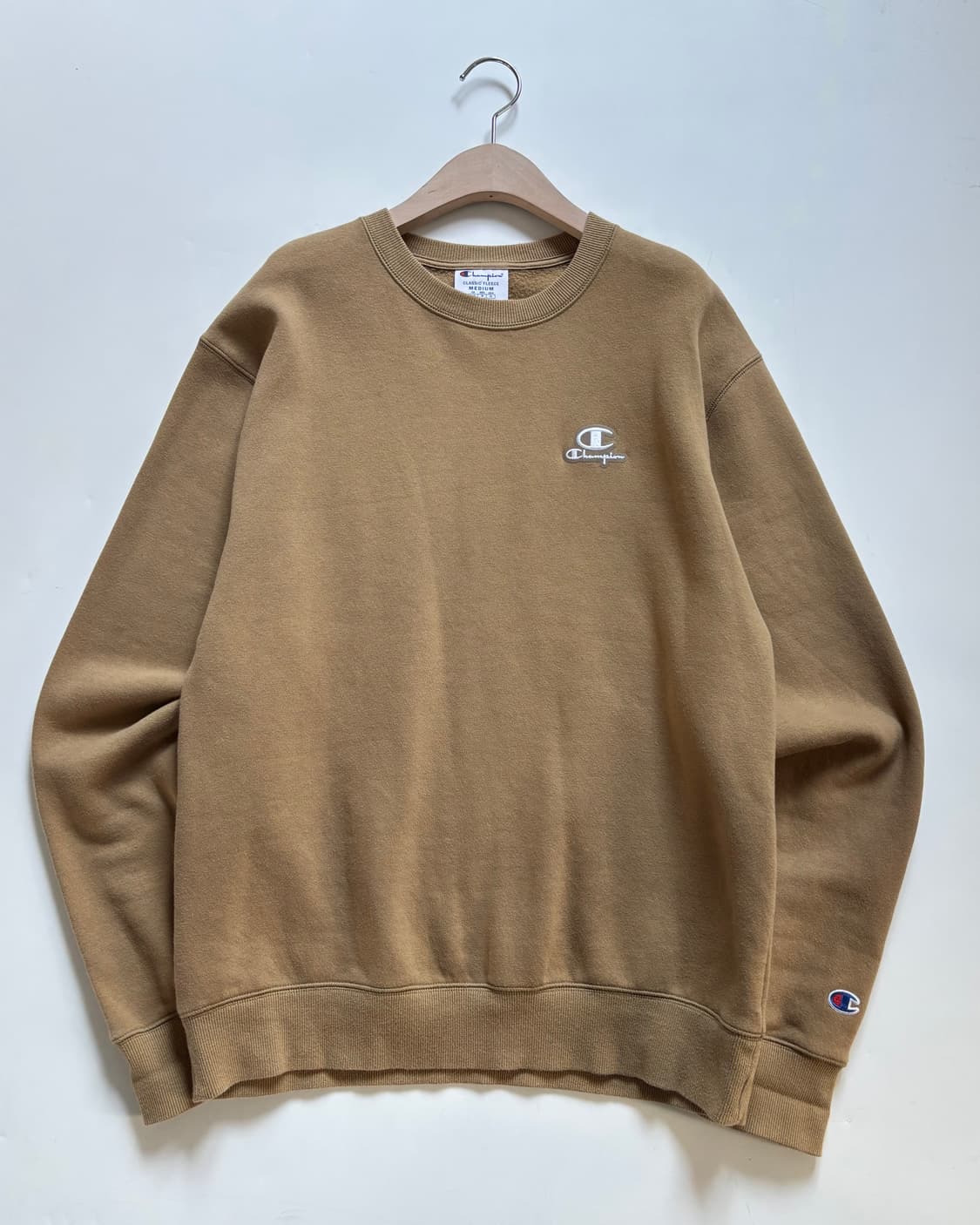 Champion 챔피온 올리브컬러 맨투맨 상품이미지3