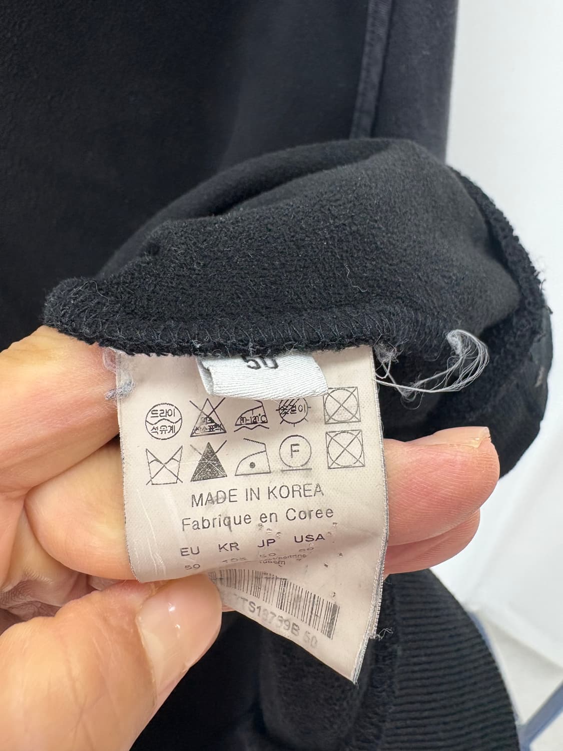 [M]우영미 니트 맨투맨 블랙CK9766 상품이미지6