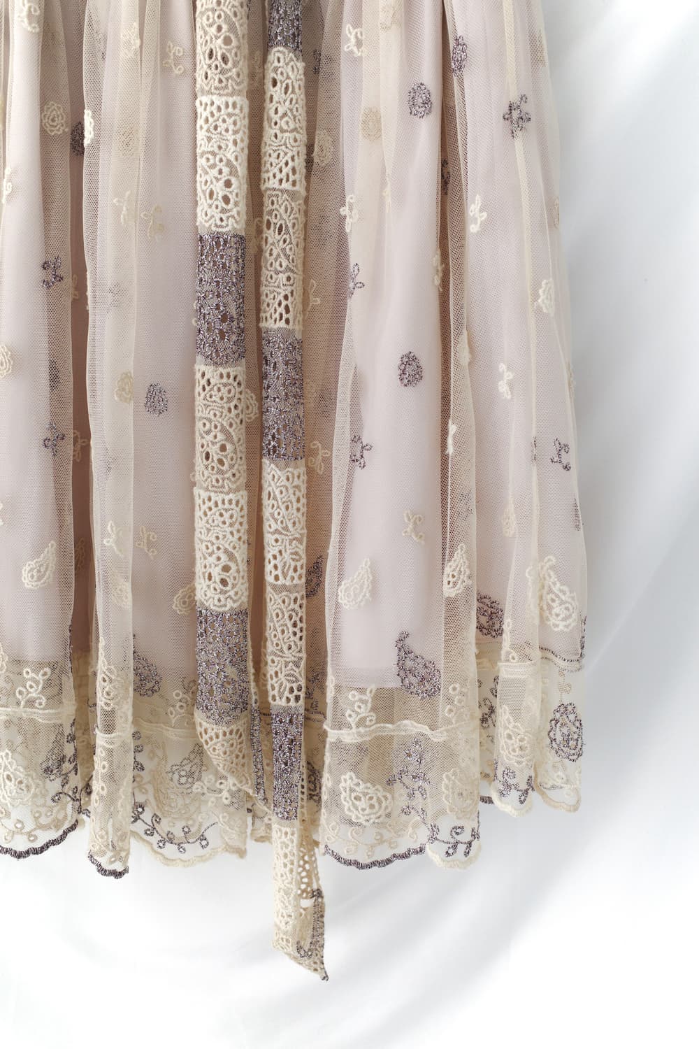 sequin embroidery sha skirt  상품이미지3