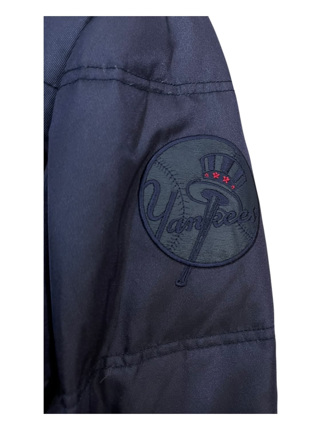 엠엘비 양키스 버튼 덕 다운 패딩 자켓 네이비 105 #csz1787 상품이미지4