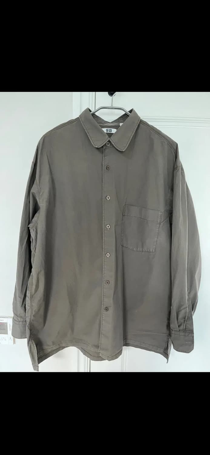 (XXL, 2XL) 유니클로 르메르 U 오버사이즈 셔츠 상품이미지1