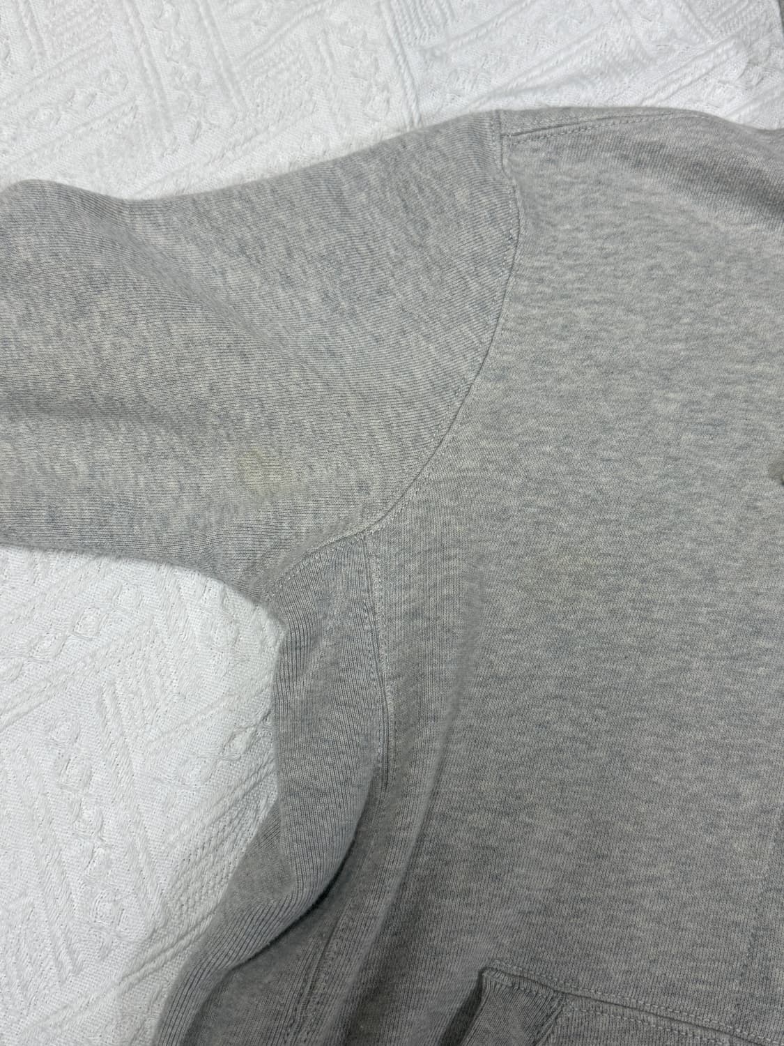 폴로 와플 멜란지 후드집업 상품이미지5