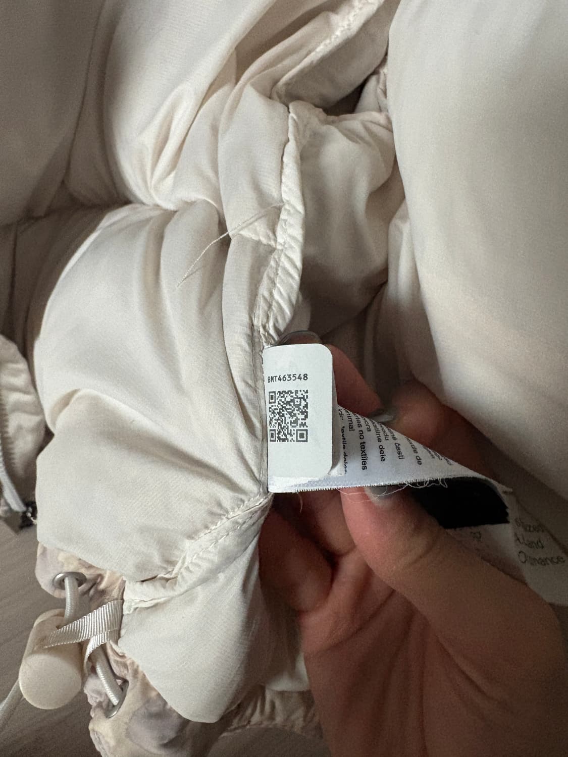 노스페이스 프린트눕시 숏 자켓 실버그레이 레오파드 S 상품이미지9