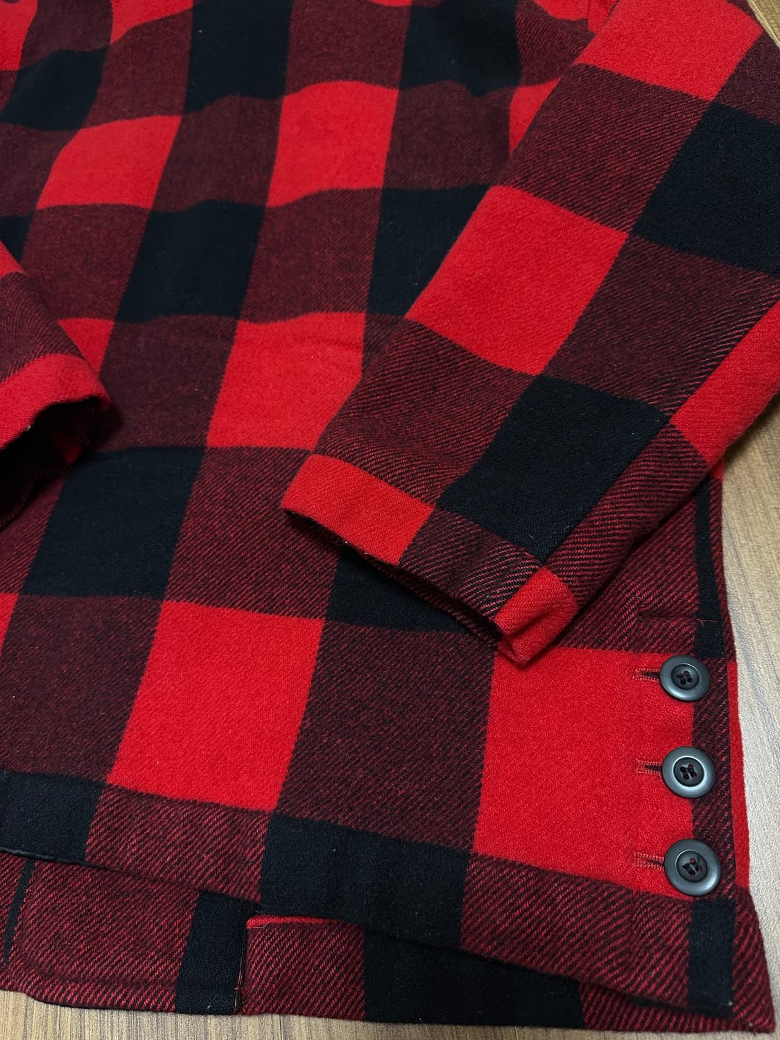 Lee 리 버팔로체크 누빔 울자켓 100 상품이미지7