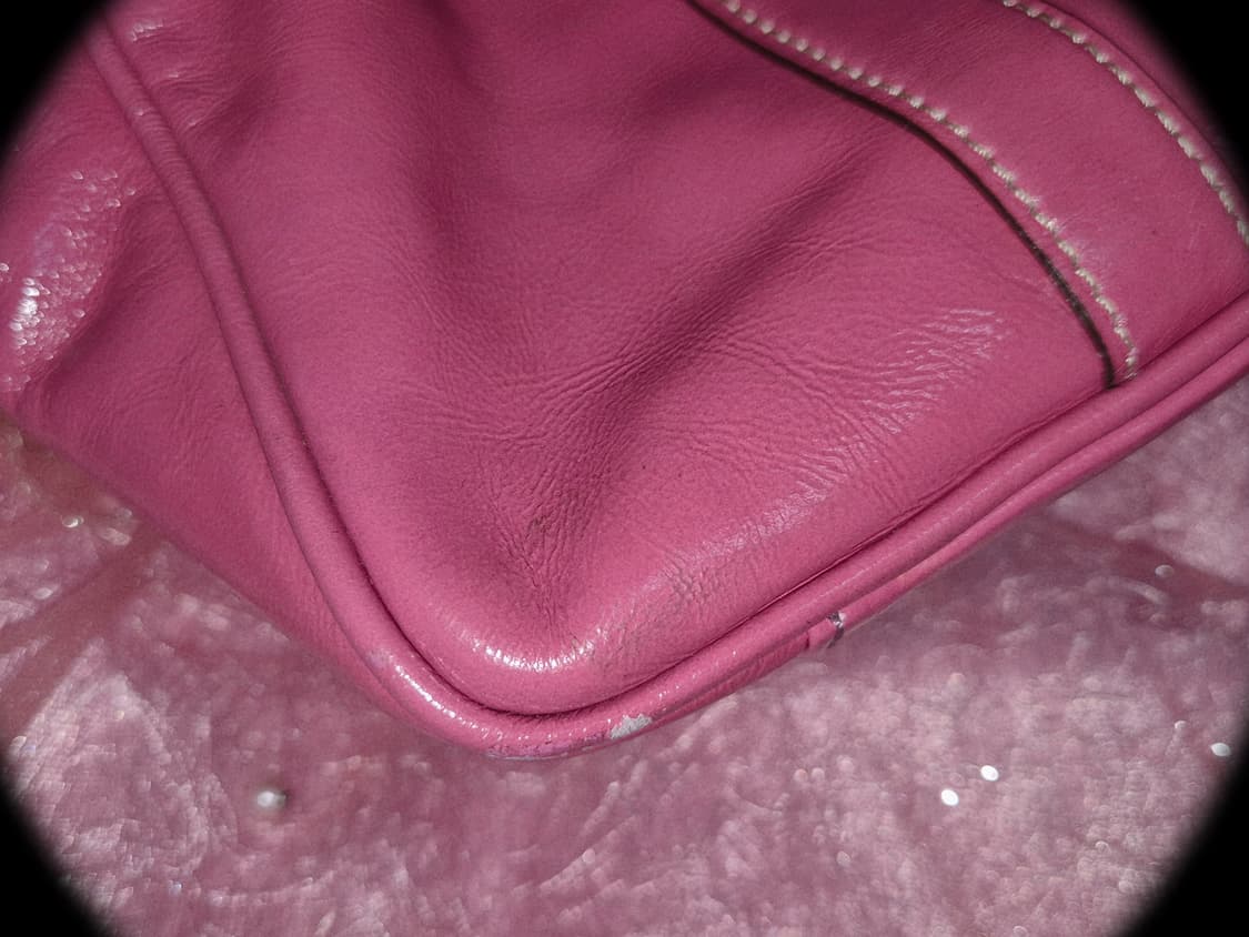 COACH Pink enamel leather Bag 상품이미지4