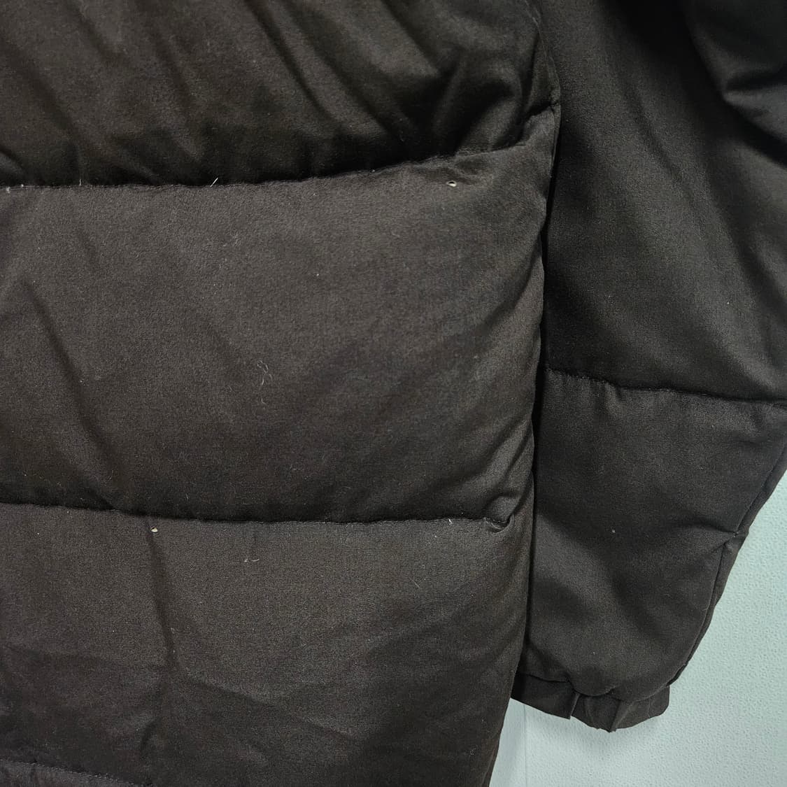 M 100-105) 유니클로 빈티지 브라운 덕다운 패딩 상품이미지4