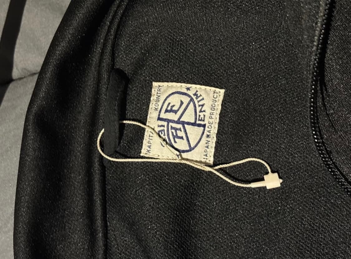 캐피탈 스무스 저지 TH.D.D. 트랙 자켓 블랙 상품이미지2