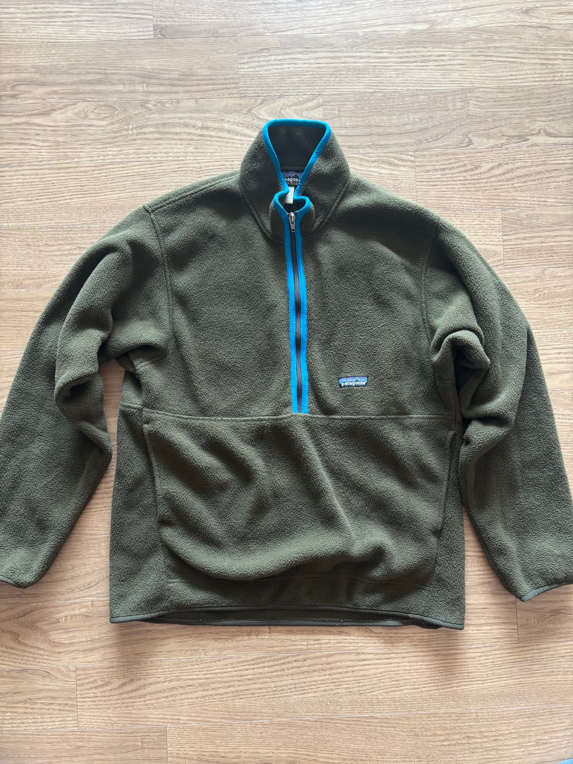 파타고니아 신칠라 하프집업 올리브 M 상품이미지1
