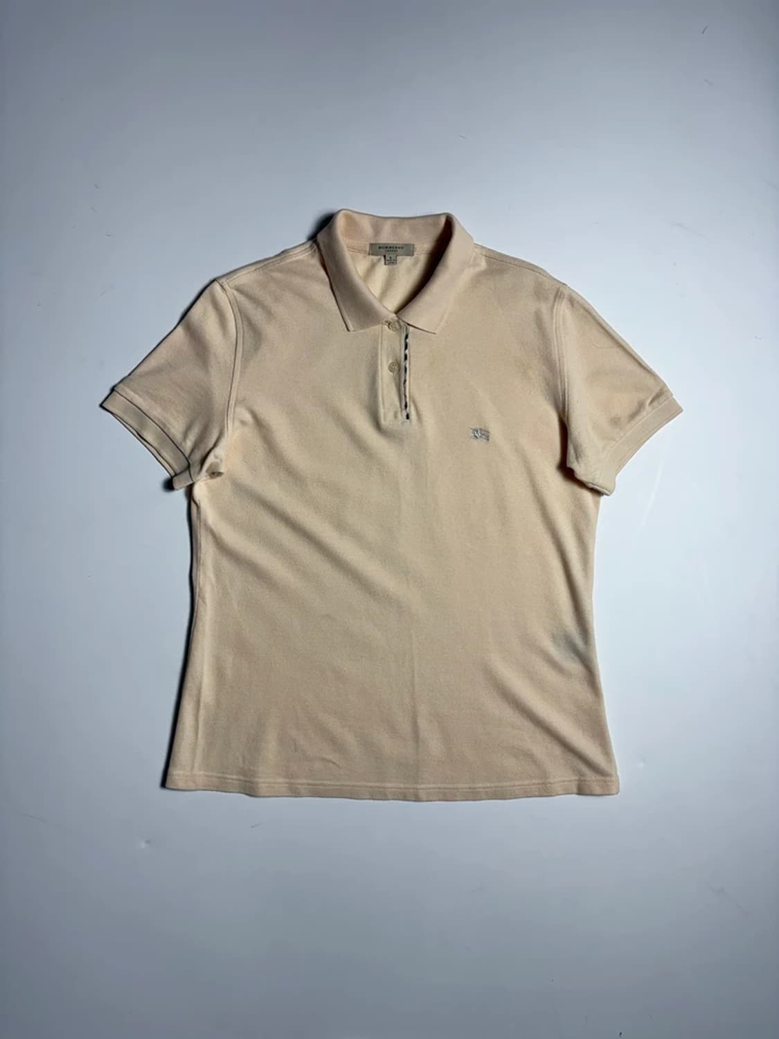 버버리 00's 메탈 나이트 코튼 폴로 반팔 티셔츠 R1500 상품이미지1