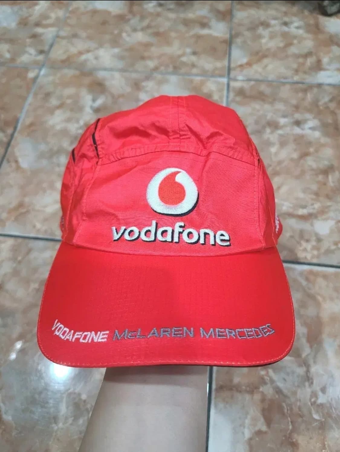 보다폰 맥라렌 메르세데스 F1 레이싱 볼캡 레드 상품이미지1