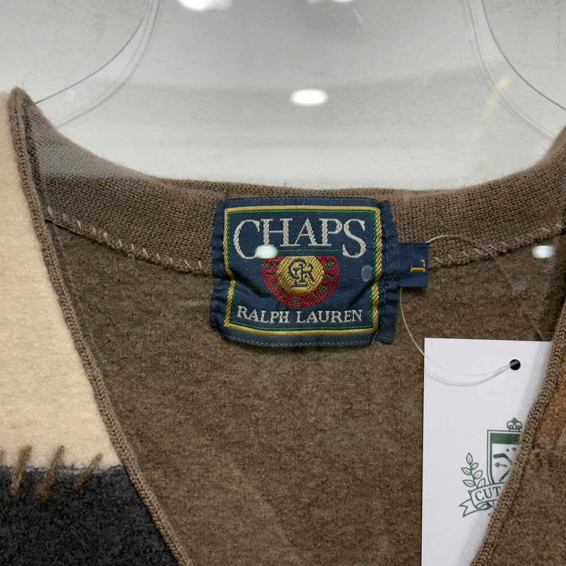 80s 찹스 랄프로렌 울 베스트 조끼 상품이미지3