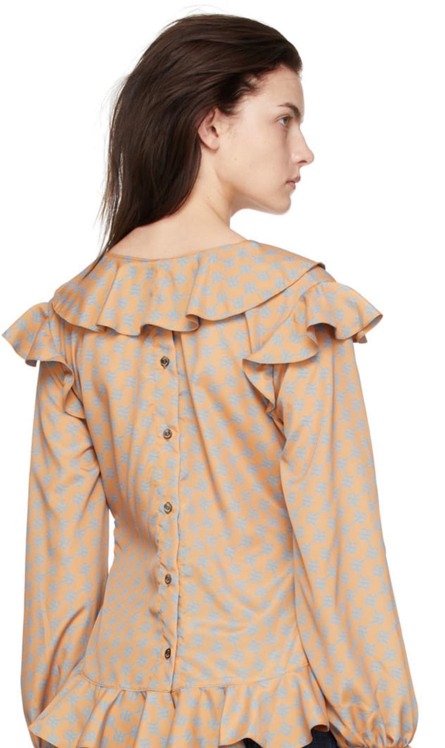 새상품 ROKH 프릴 블라우스 FR34(44사이즈) 상품이미지2