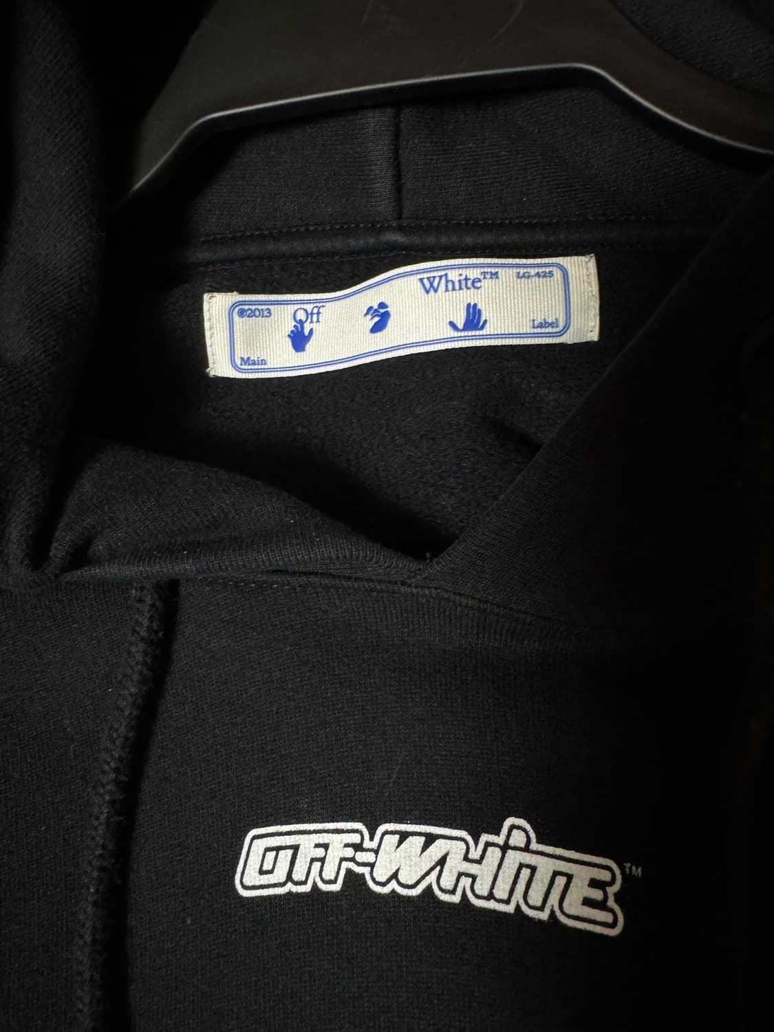 오프화이트 20fw 마커 후드티 판매합니다 상품이미지2