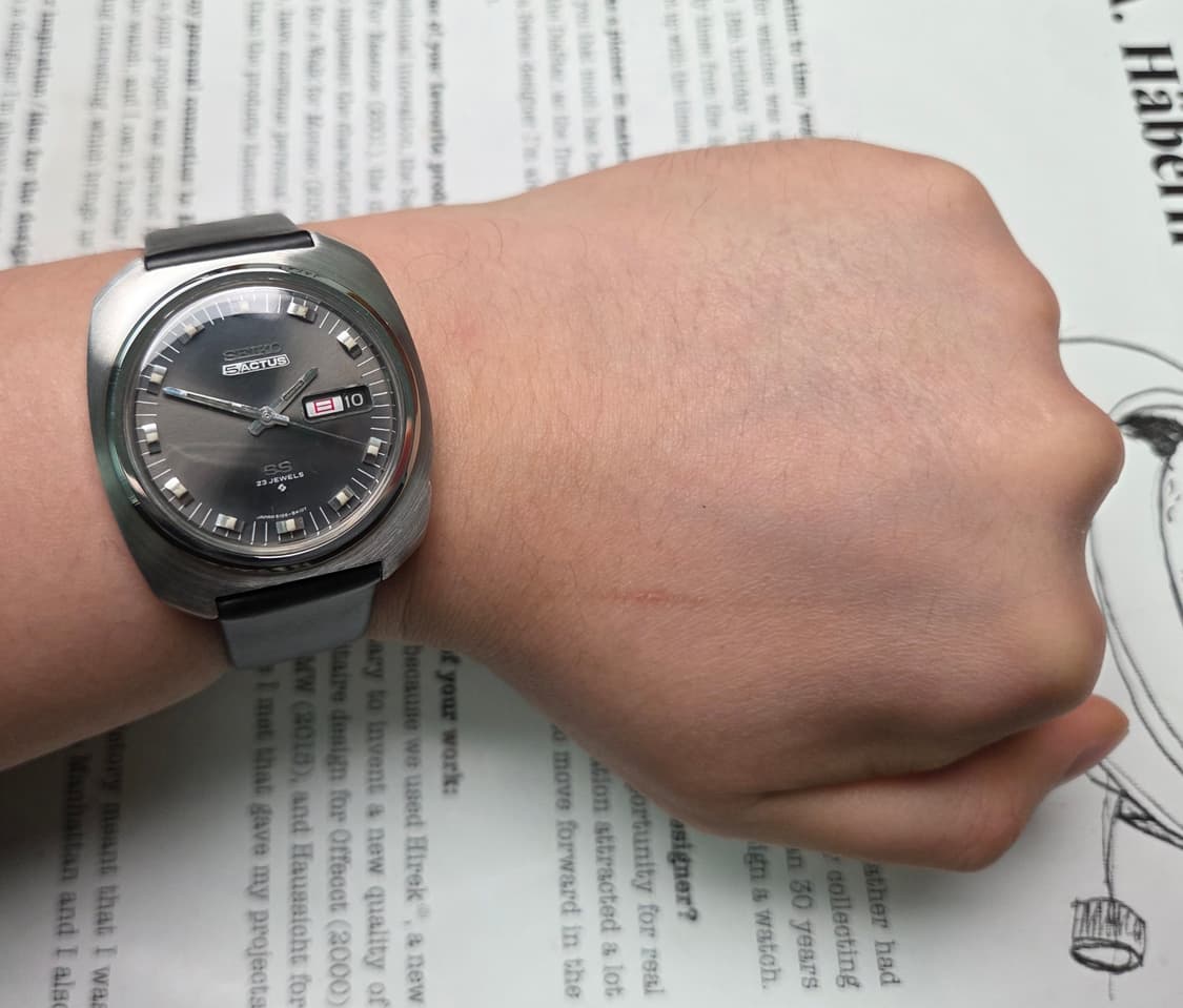 레어] 빈티지 세이코 SS 옥토점보 그레이 희귀모델 한자 데이데이트 
 상품이미지9