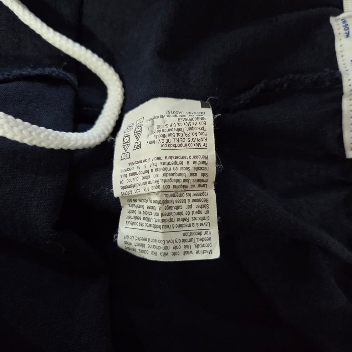 챔피온 코튼 반바지 네이비 M 상품이미지5