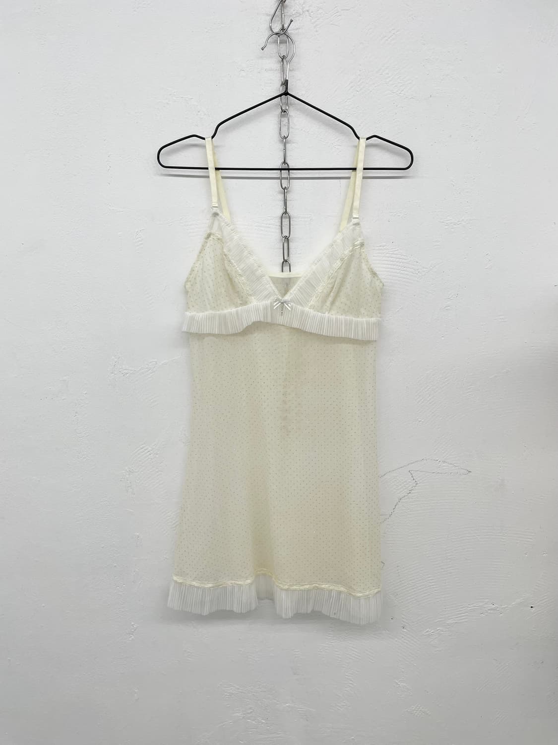 퓨어 화이트 레이스 슬립 상품이미지4