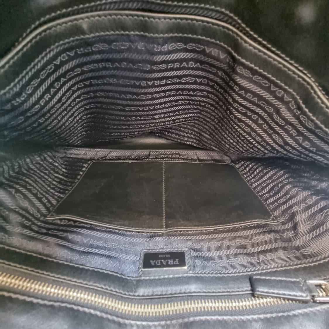 프라다 사피아노 스트라이프 브리프케이스 (남여공용,서류가방,2VE368) 상품이미지9