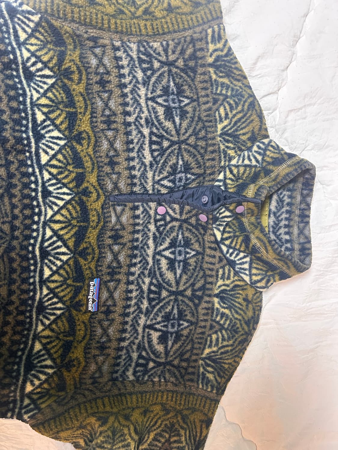 1997 USA 파타고니아 유칼립투스 신칠라 스냅티 풀오버 빈티지 미국제 상품이미지2