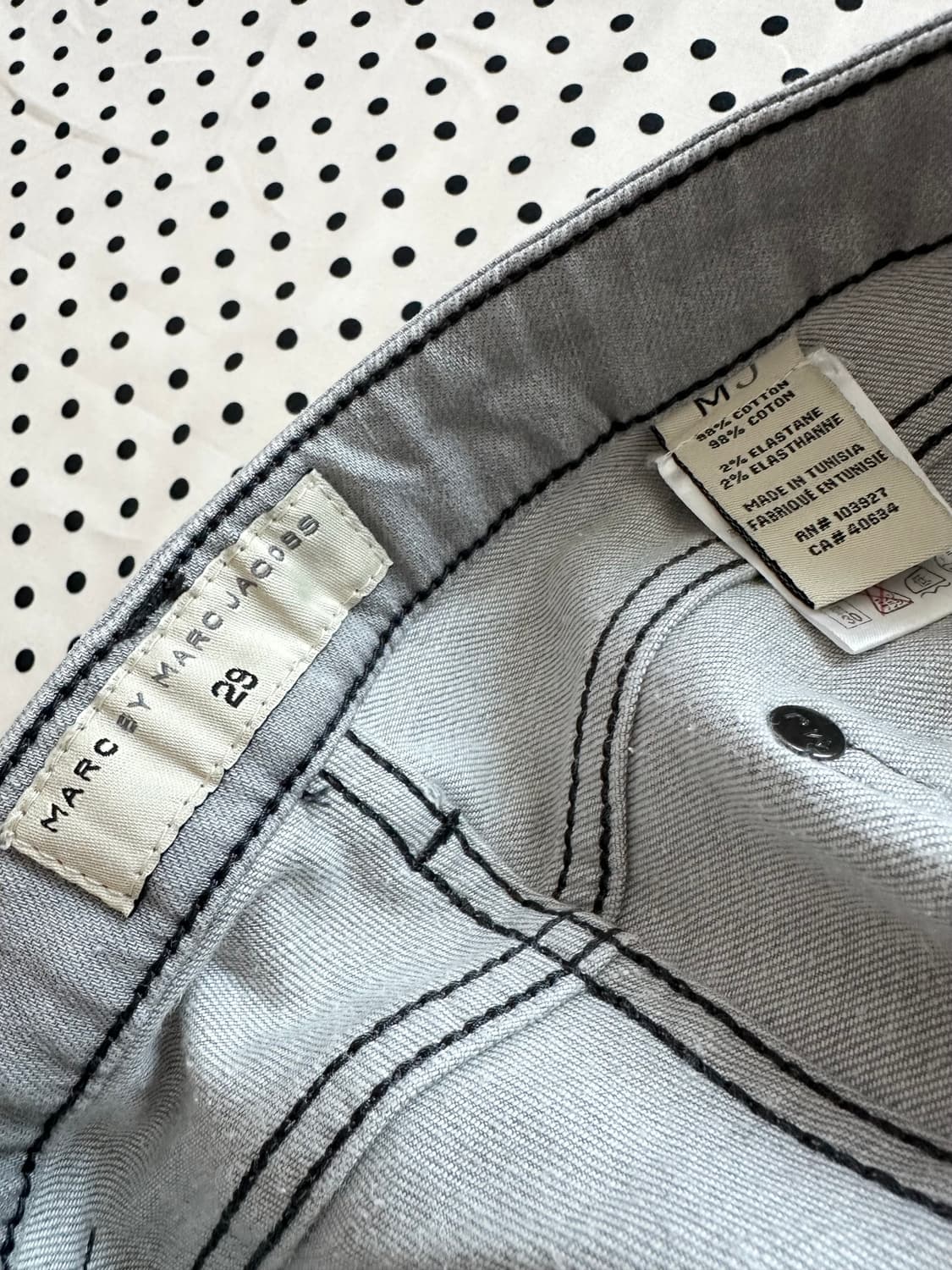 마크 바이 마크 제이콥스 데님팬츠 y2k 갸루 펑크 상품이미지7