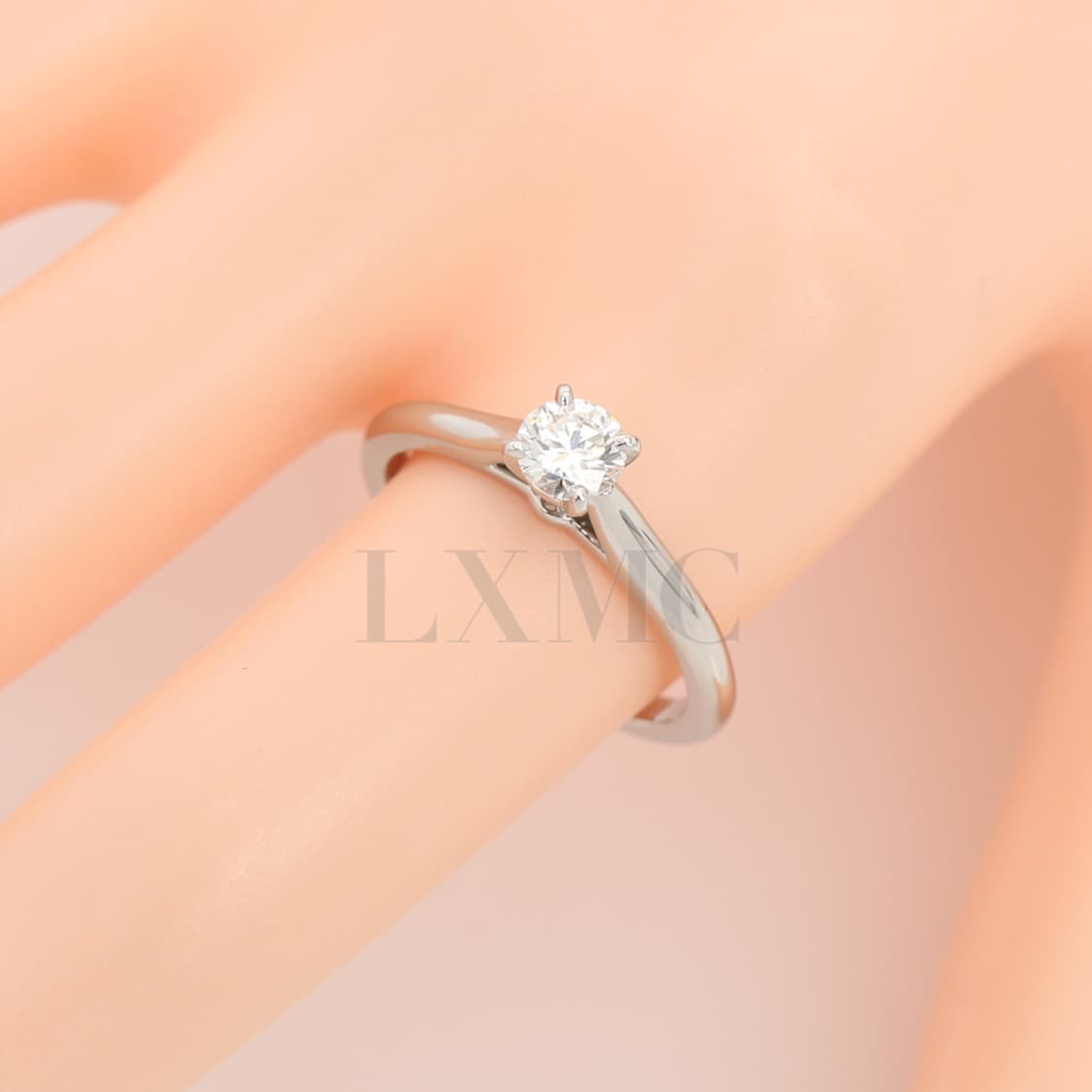 까르띠에 웨딩링 1895 솔리테어, 브릴리언트 컷 다이아 0.35캐럿 반 상품이미지9